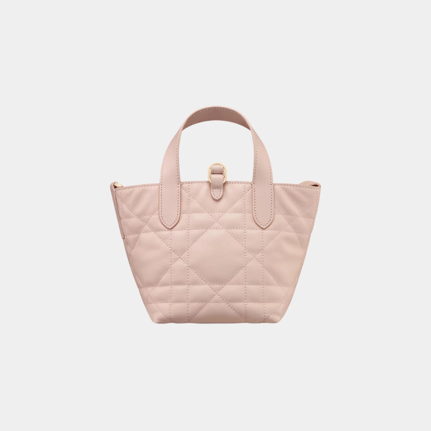 Dior Toujours Vertical Nano Tote Bag, Powder Pink, Back