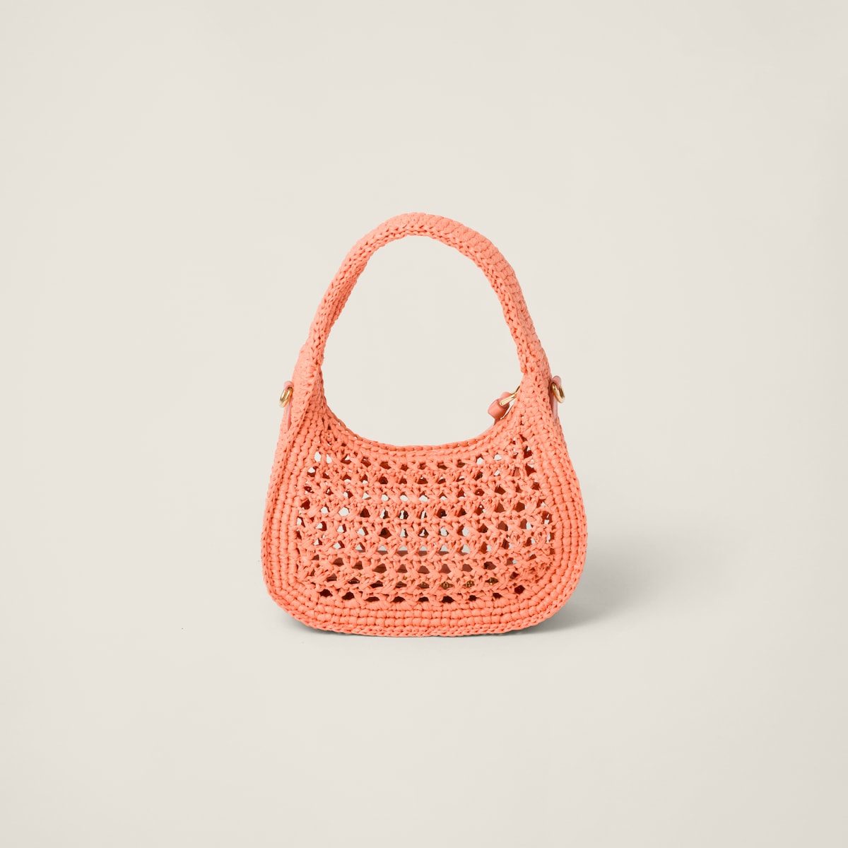 Wander woven fabric hobo bag