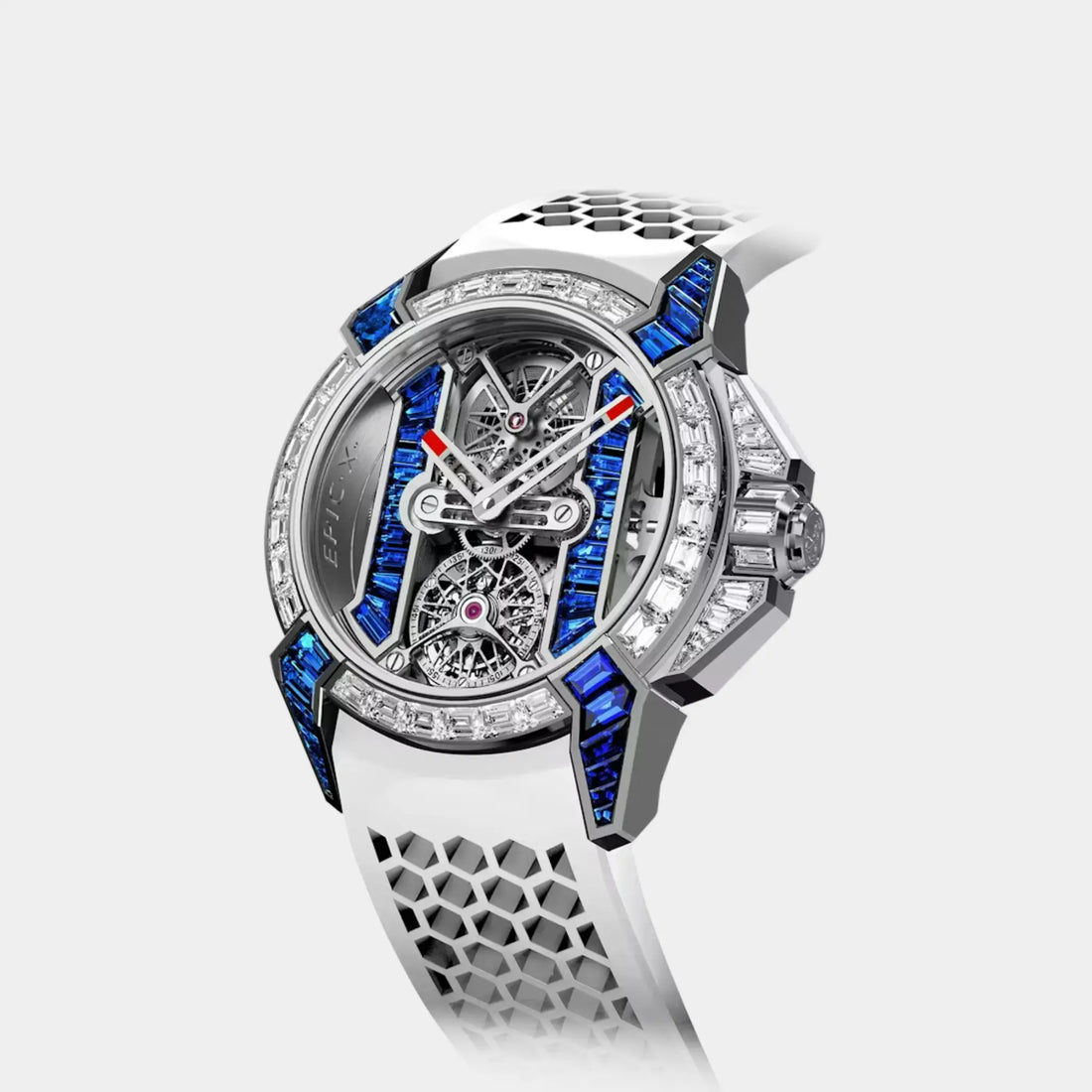 Jacob &amp; Co. Epic X Tourbillon Blue Sapphires EX520.33.AA.AA.A