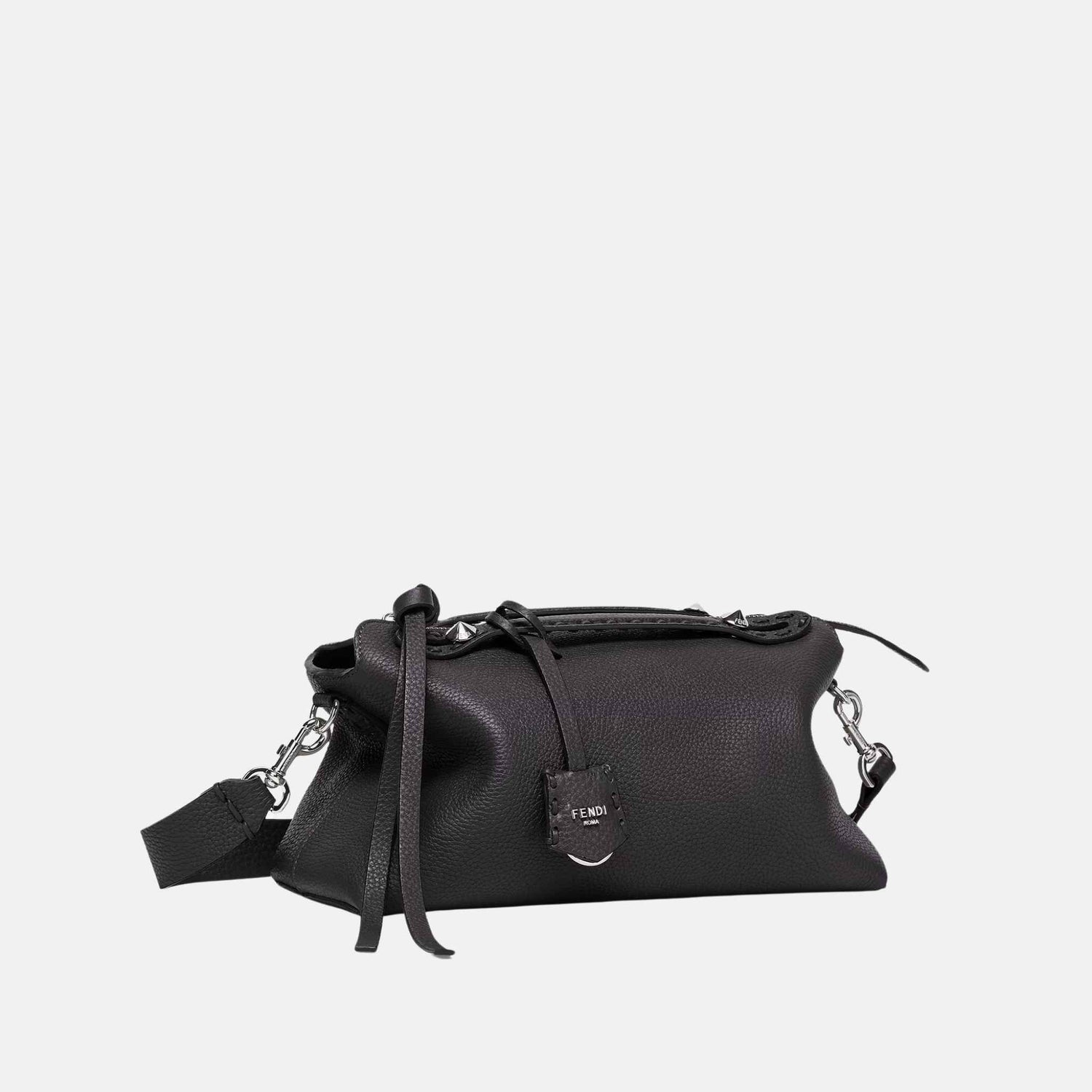 Fendi By The Way Selleria Medium Bag, Black, Side