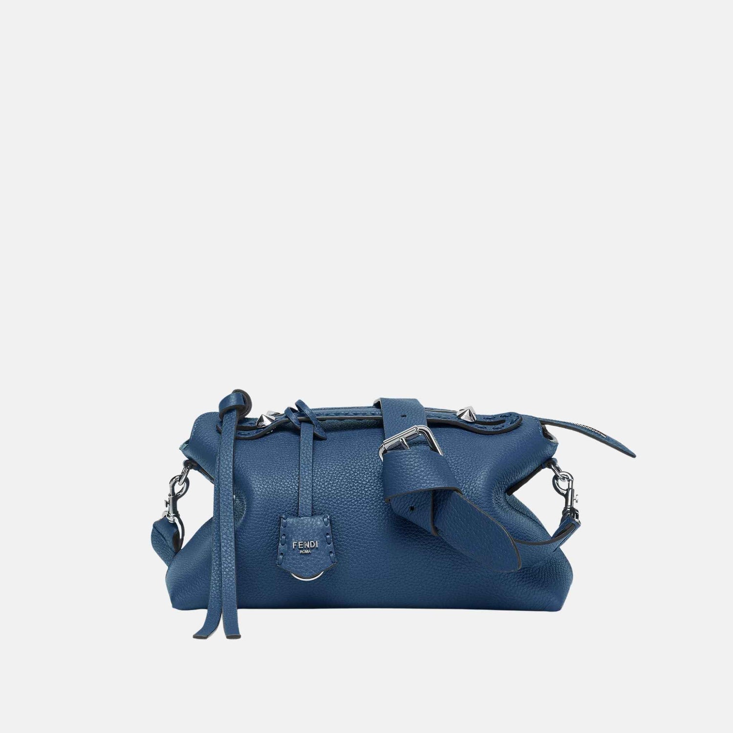 Fendi By The Way Selleria Medium Bag, Blue, Front