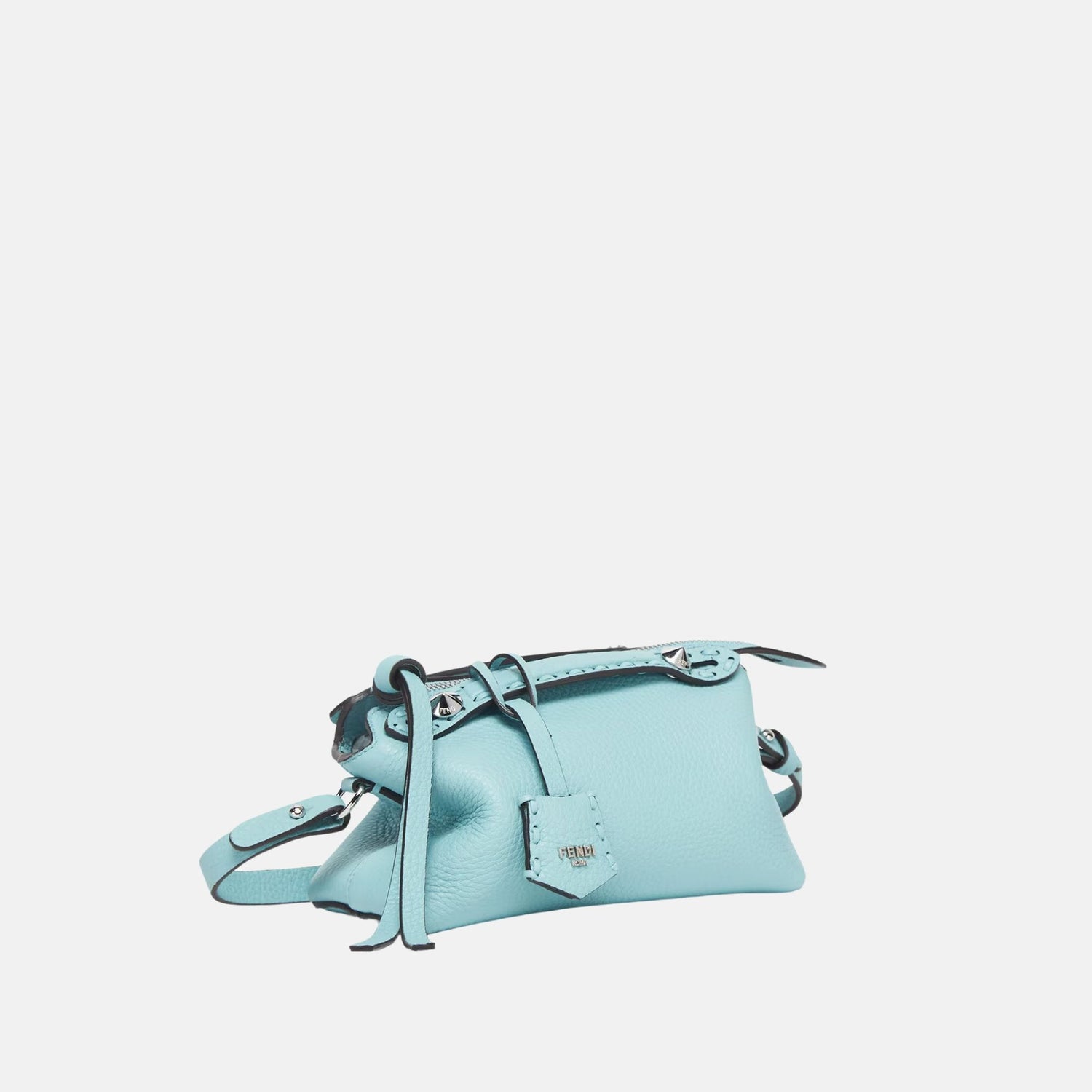 Fendi By The Way Selleria Mini Bag, Sky Blue, Side