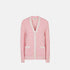 Fendi Cardigan In Lunar New Year Pink Cashmere And Wool, Front