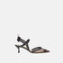 Fendi Colibri Lite Medium Heeled Slingbacks, Black, Side