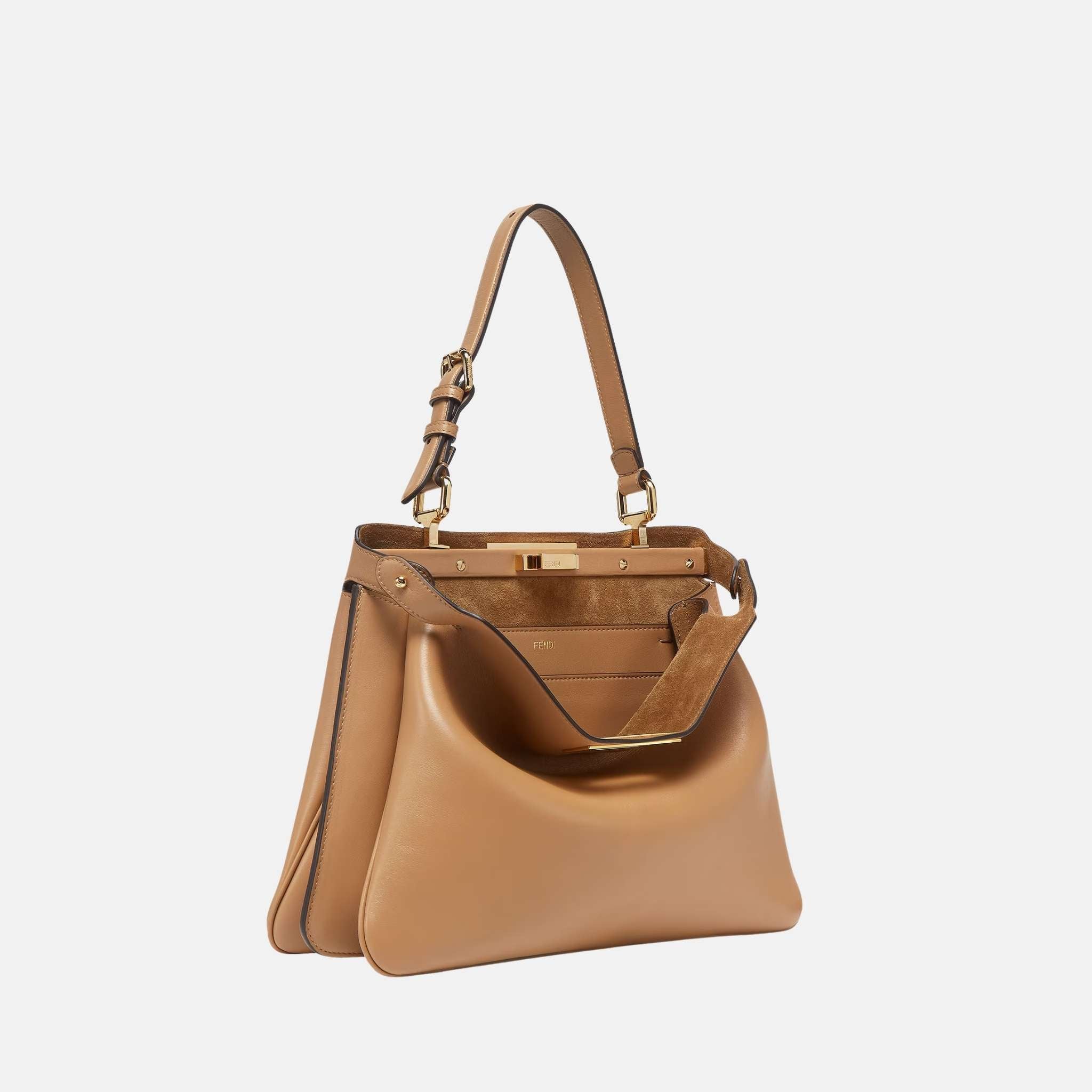 Peekaboo Soft Medium Bag In Leather