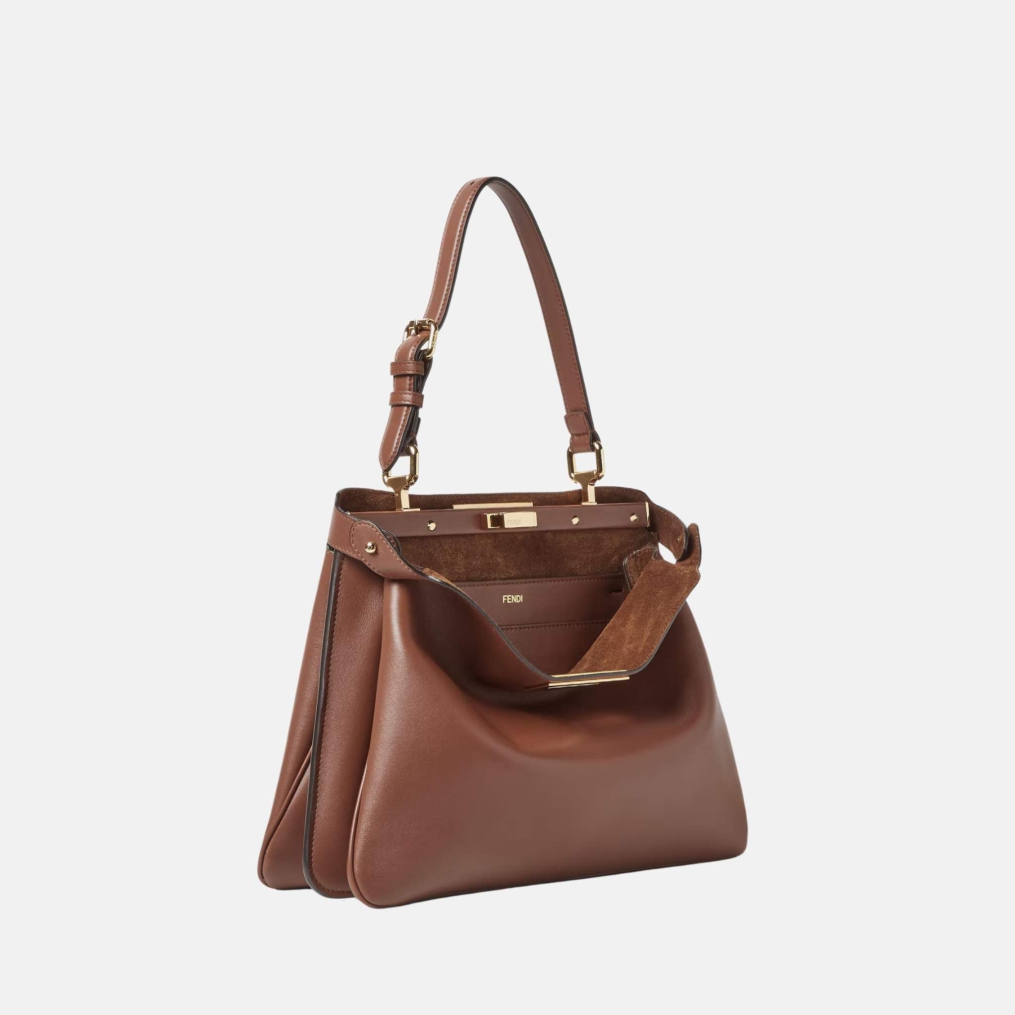 Peekaboo Soft Medium Bag In Leather