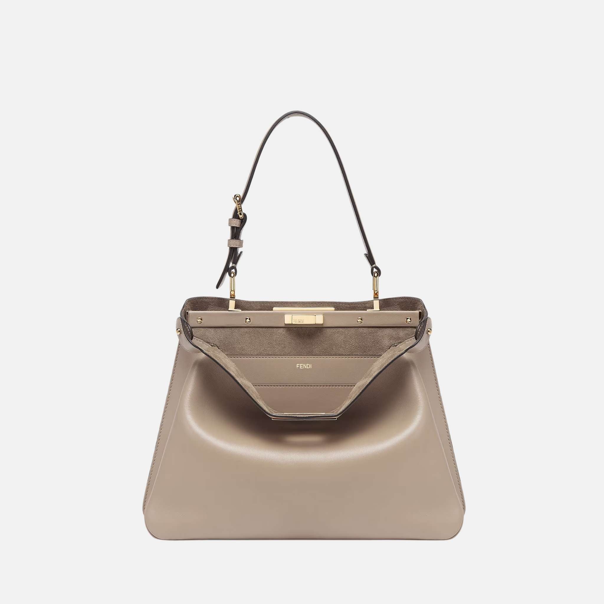 Peekaboo Soft Medium Bag In Leather