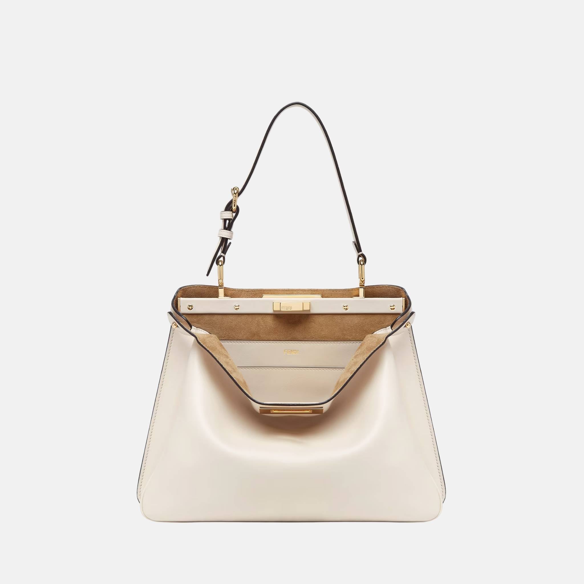 Peekaboo Soft Medium Bag In Leather