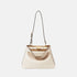 Fendi Peekaboo Soft Small Bag In Leather, Pink, Front