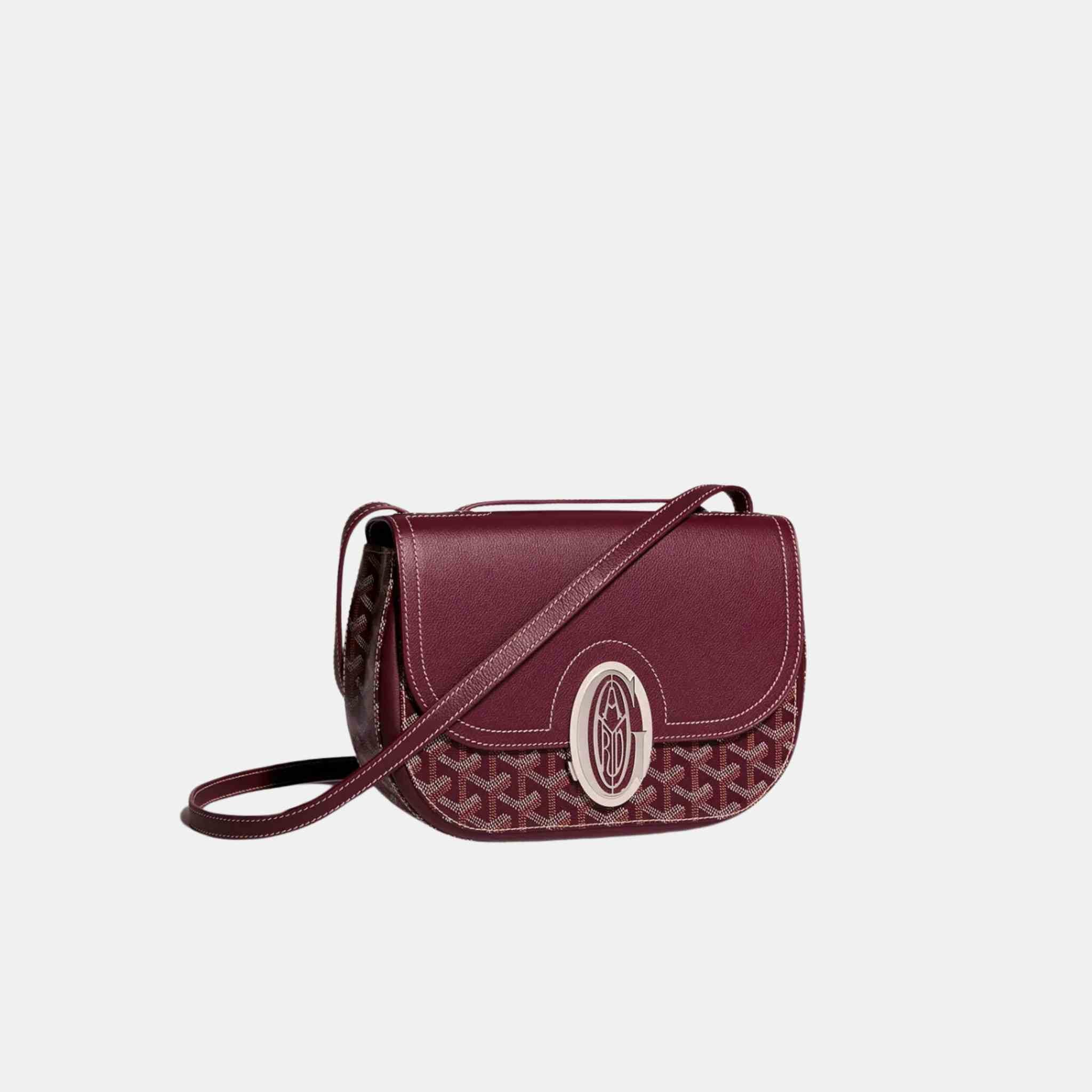 Goyard 233 bag, Burgundy, Front