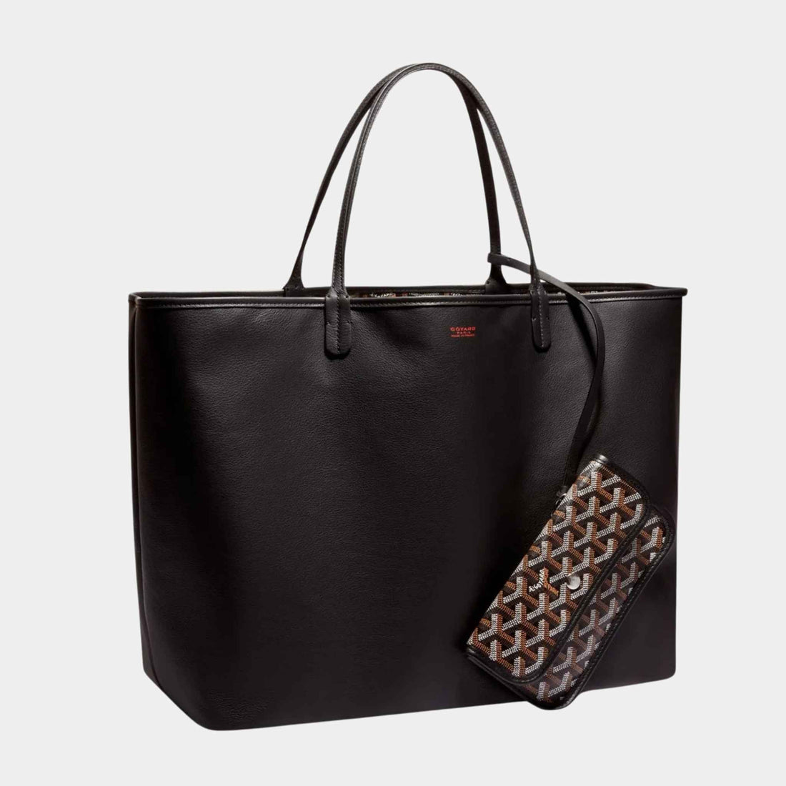 Goyard حقيبة أنجو GM، سوداء، من الأمام
