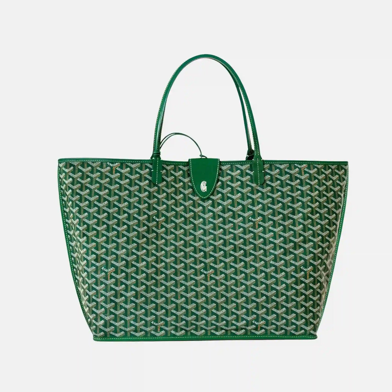 Goyard Anjou GM Bag, Green, Front