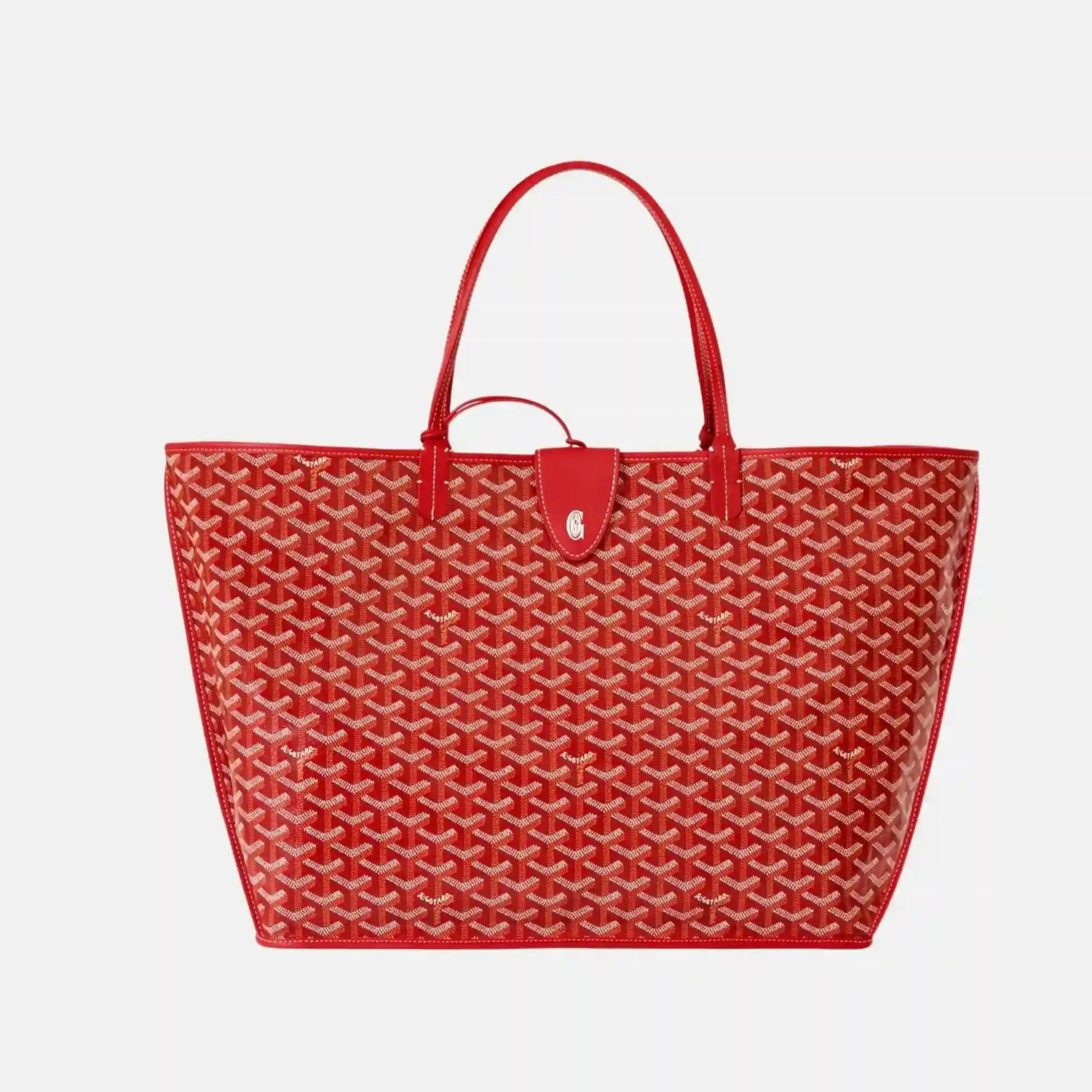 Goyard Anjou GM Bag, Red, Front