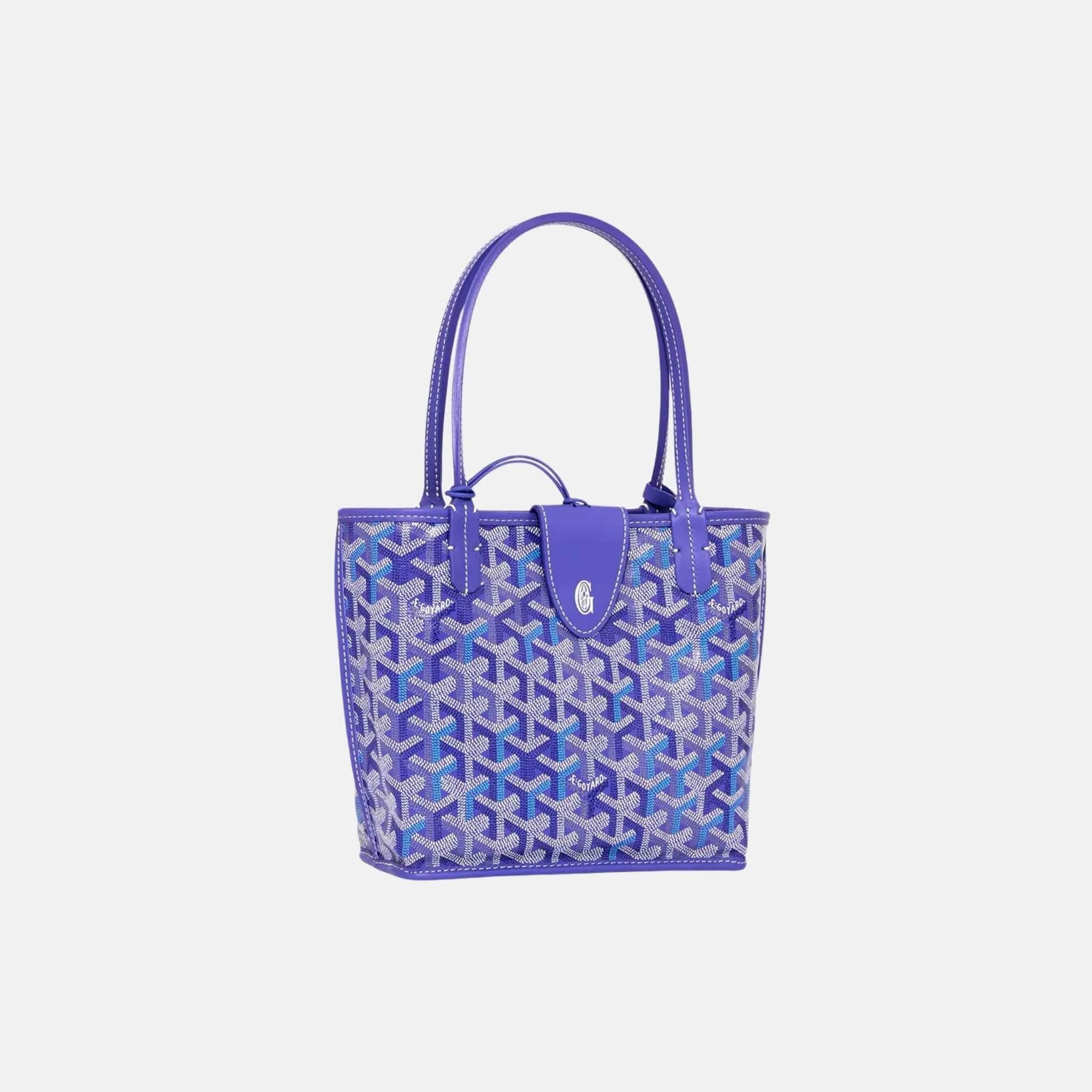 Goyard Anjou Mini Bag Limited Edition Multicoloured, Blueberry Purple, Front