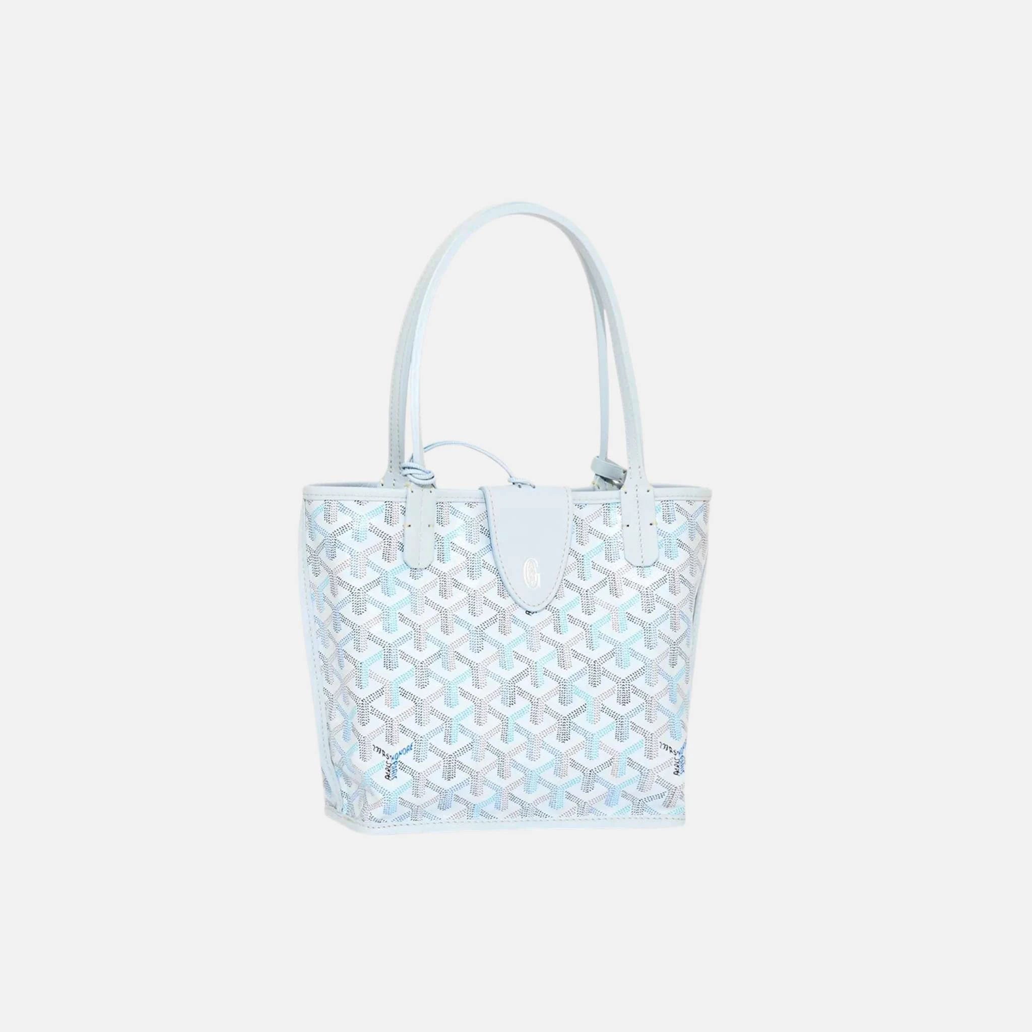 Goyard Anjou Mini Bag Limited Edition Multicoloured, Polar Blue, Front
