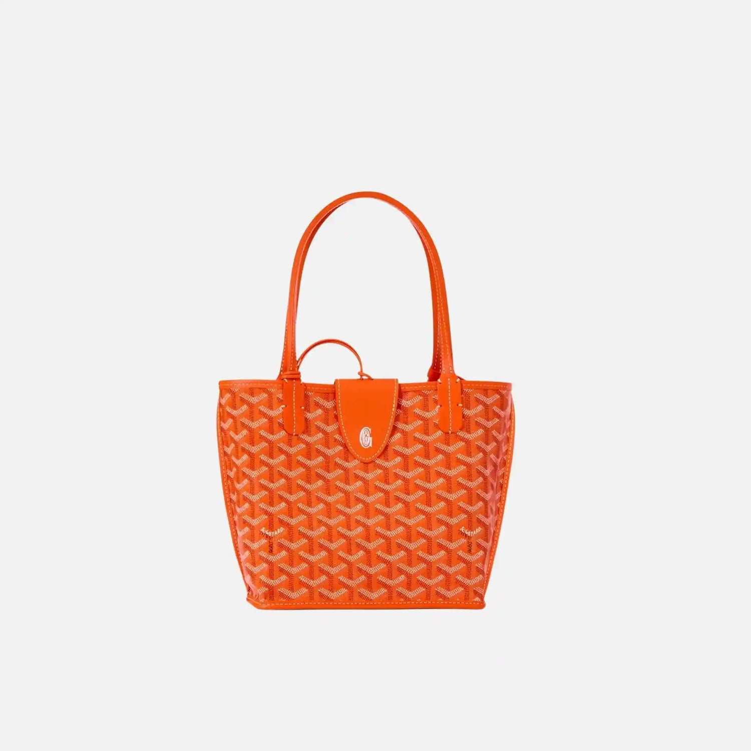 Goyard Anjou Mini Bag, Orange, Front