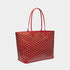 Goyard Artois MM Bag, Red, Front View