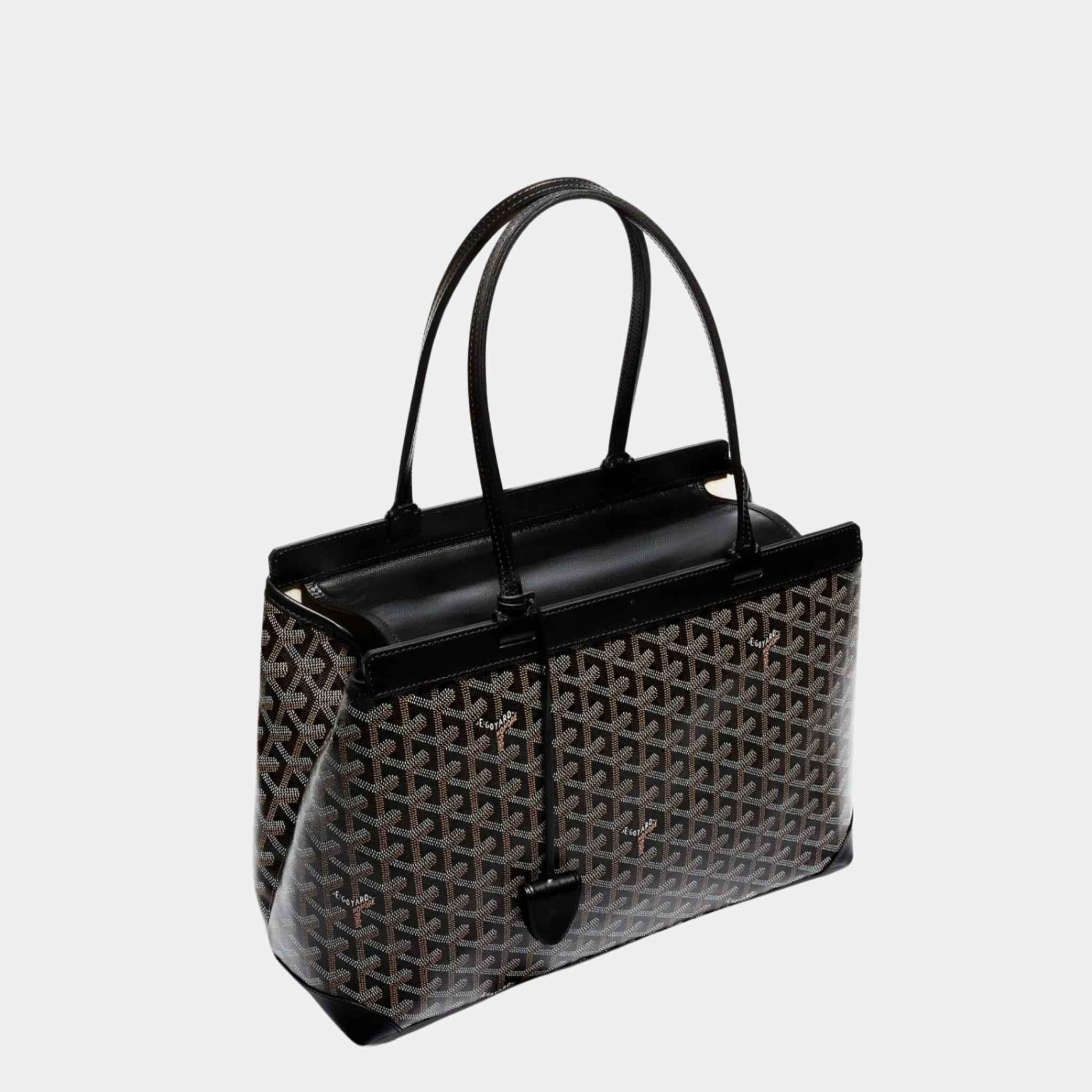 Goyard Bellechasse Biaude PM Bag, Black, Side