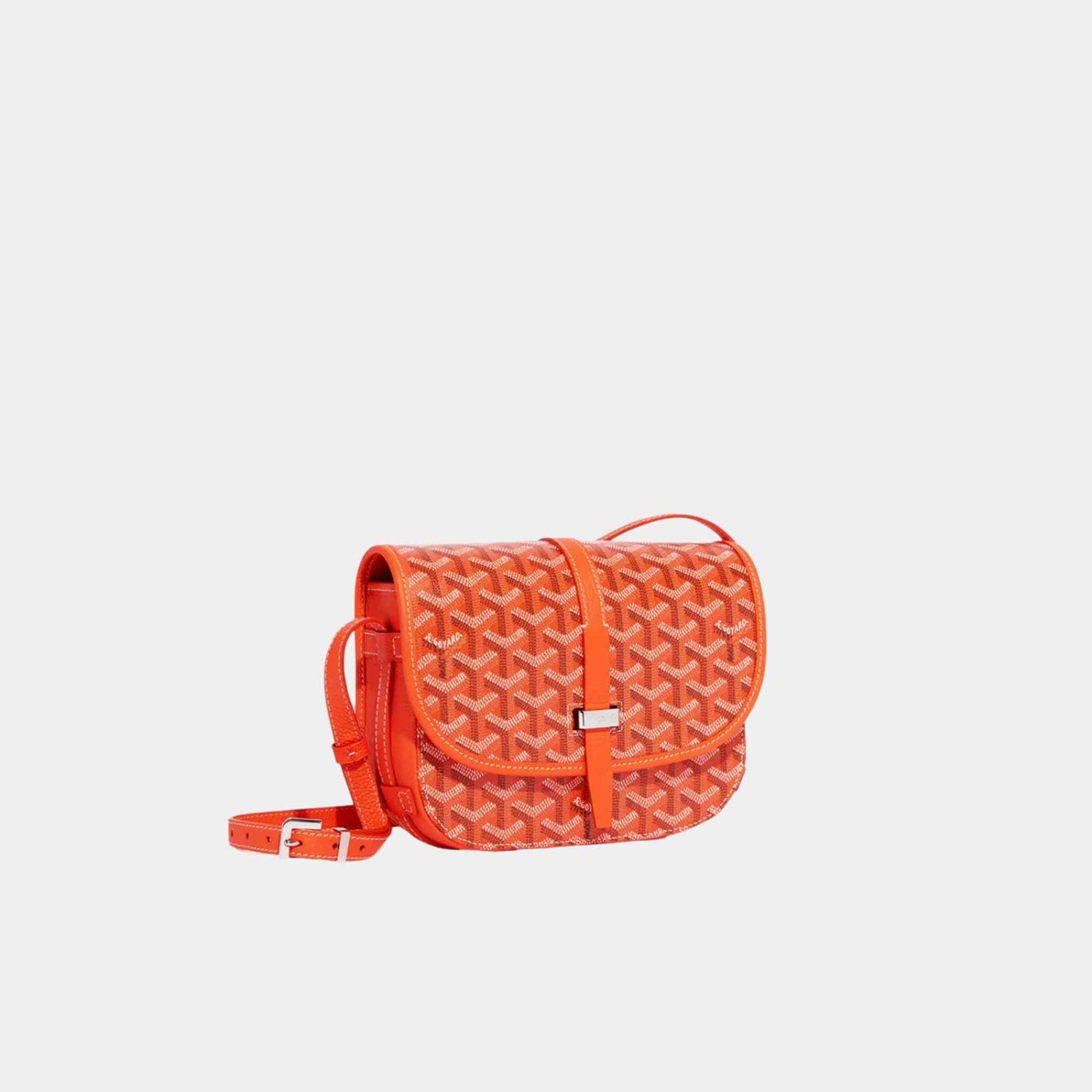 Goyard Belvedere PM Bag, Orange, Front, Side