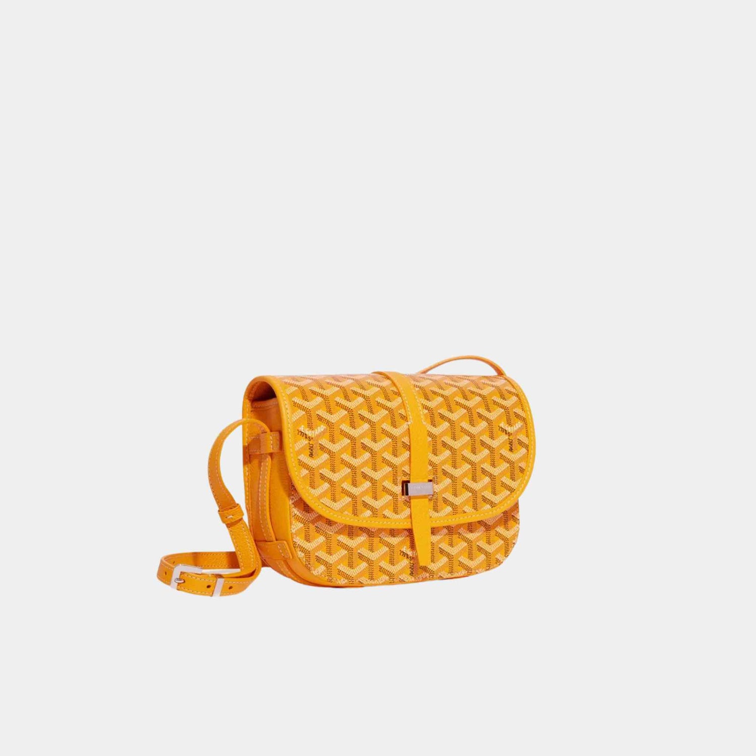 Goyard Belvedere PM Bag, Yellow, Front, Side