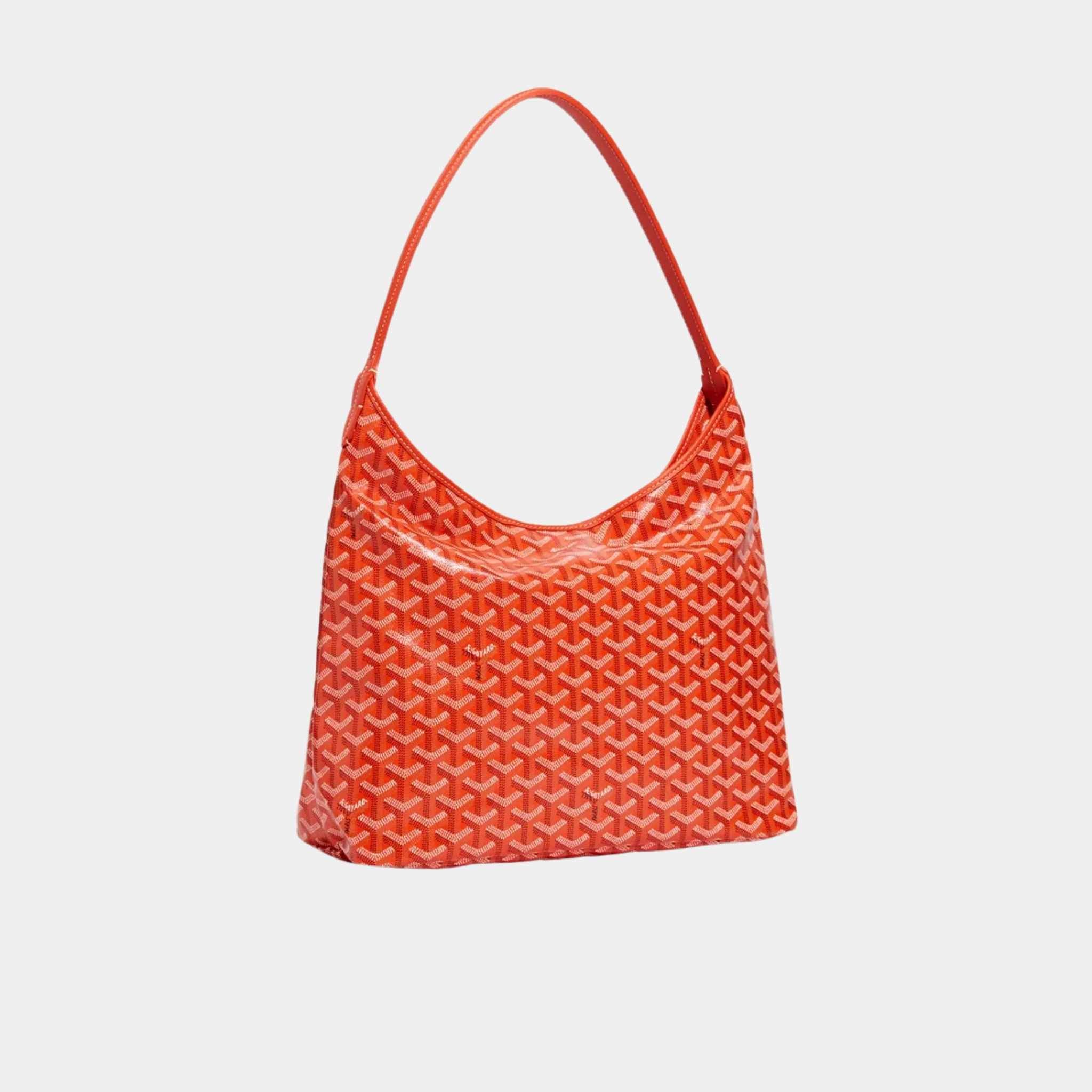 Goyard Boheme Hobo Bag, Orange, Front View