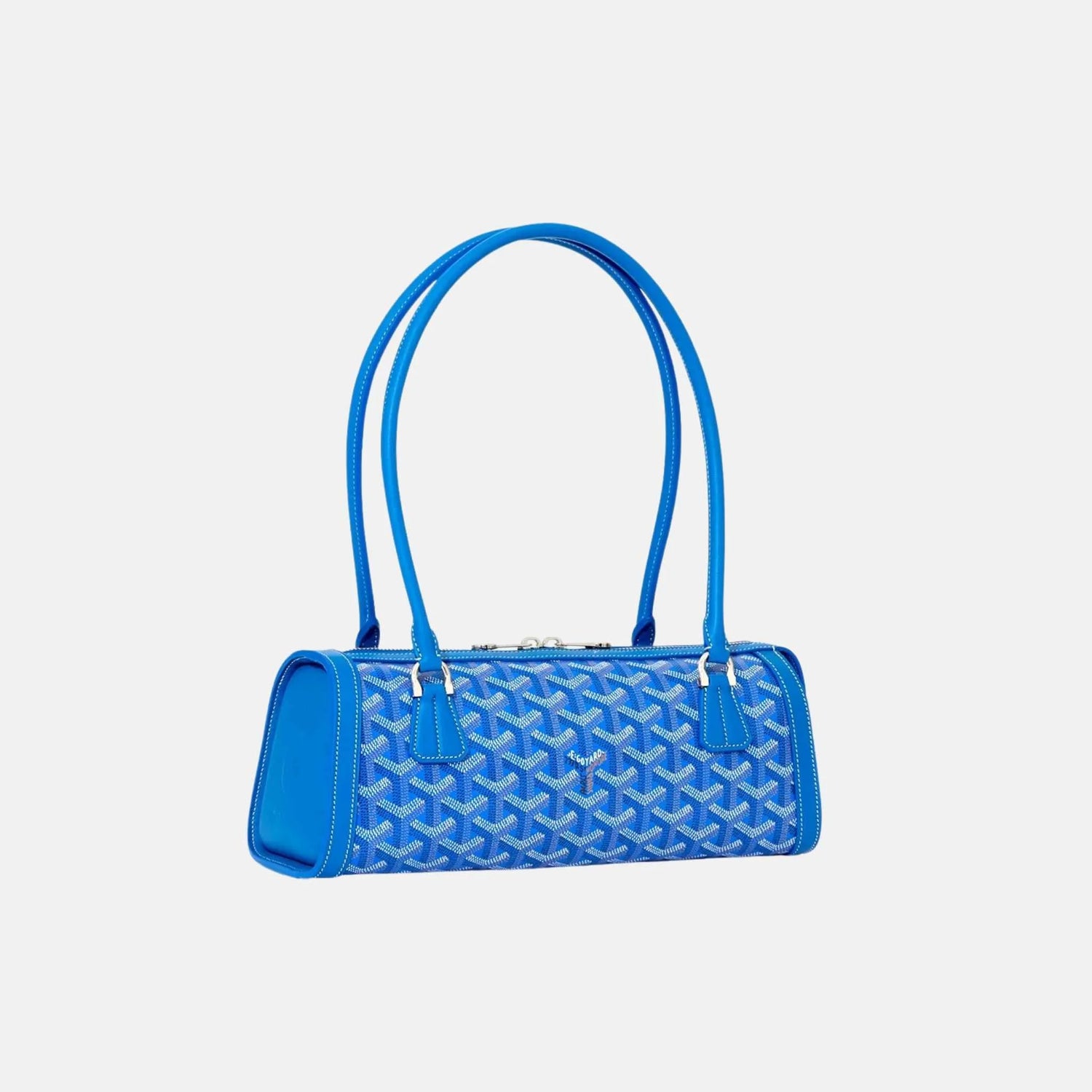 Goyard Bonbonniere Bag, Sky Blue, Front