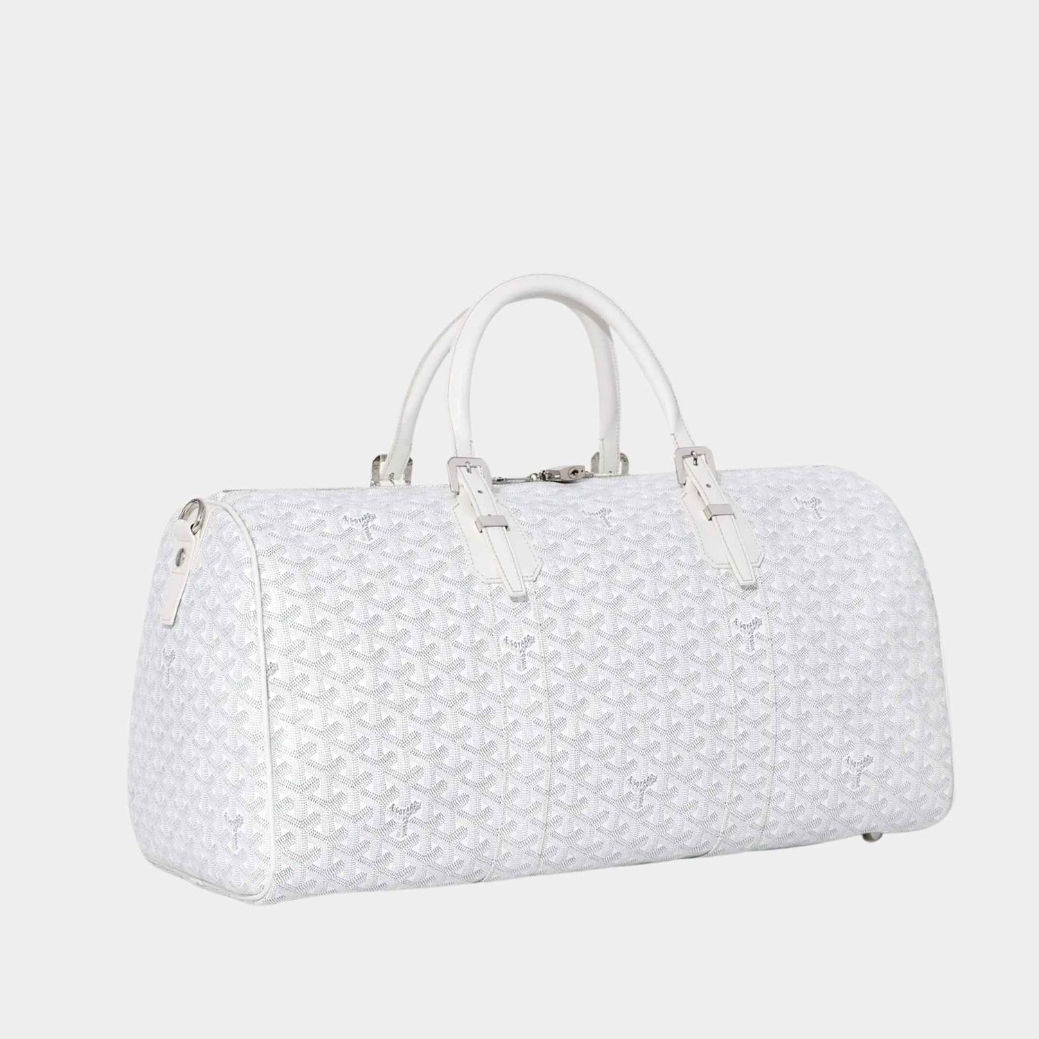 Goyard Boston 50 Bag, White