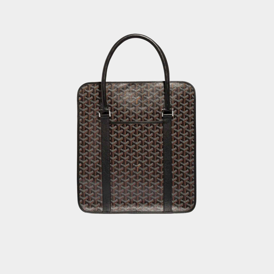 حقيبة Goyard Bourgogne، سوداء، من الخلف