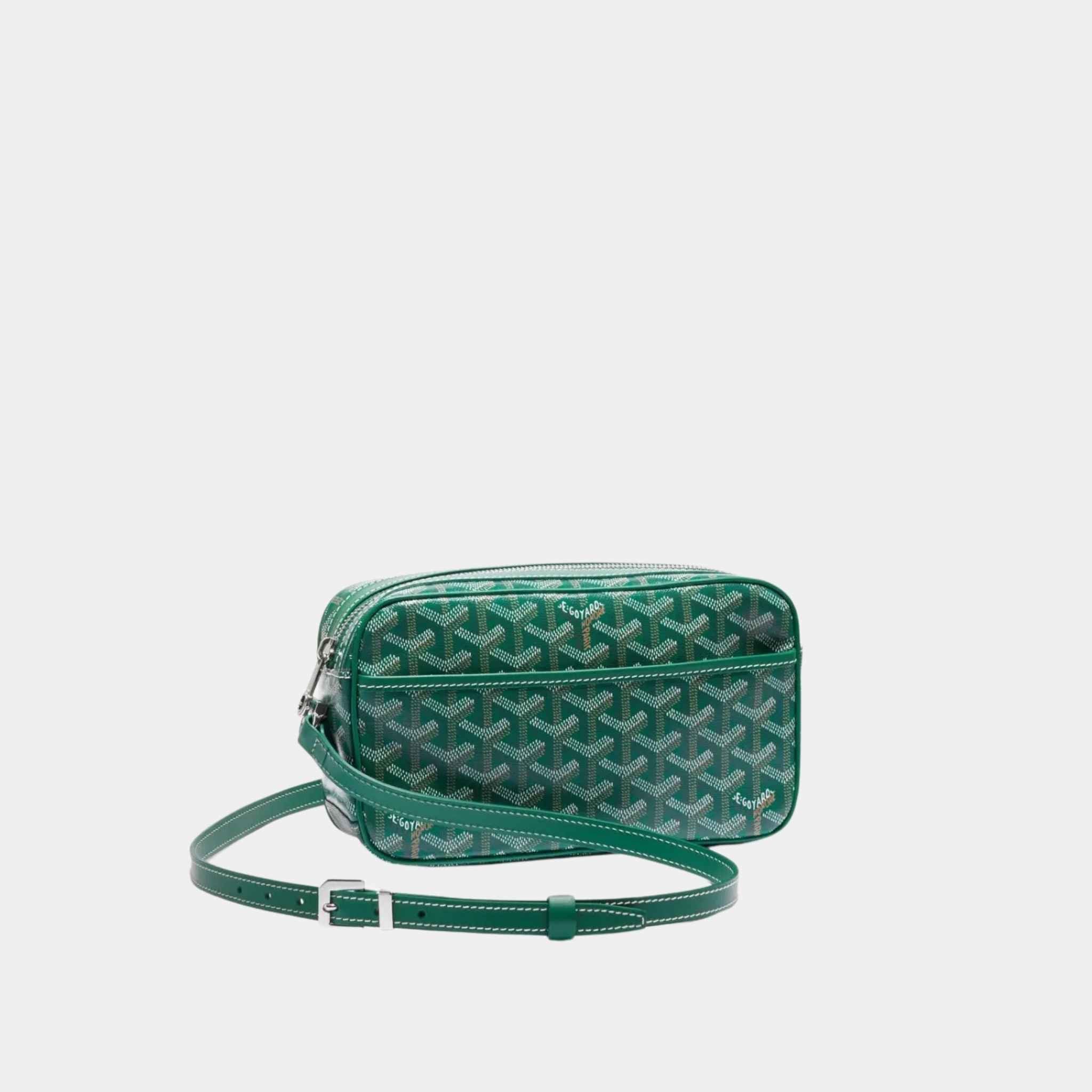 Goyard Cap-Vert PM Bag, Green, Front View