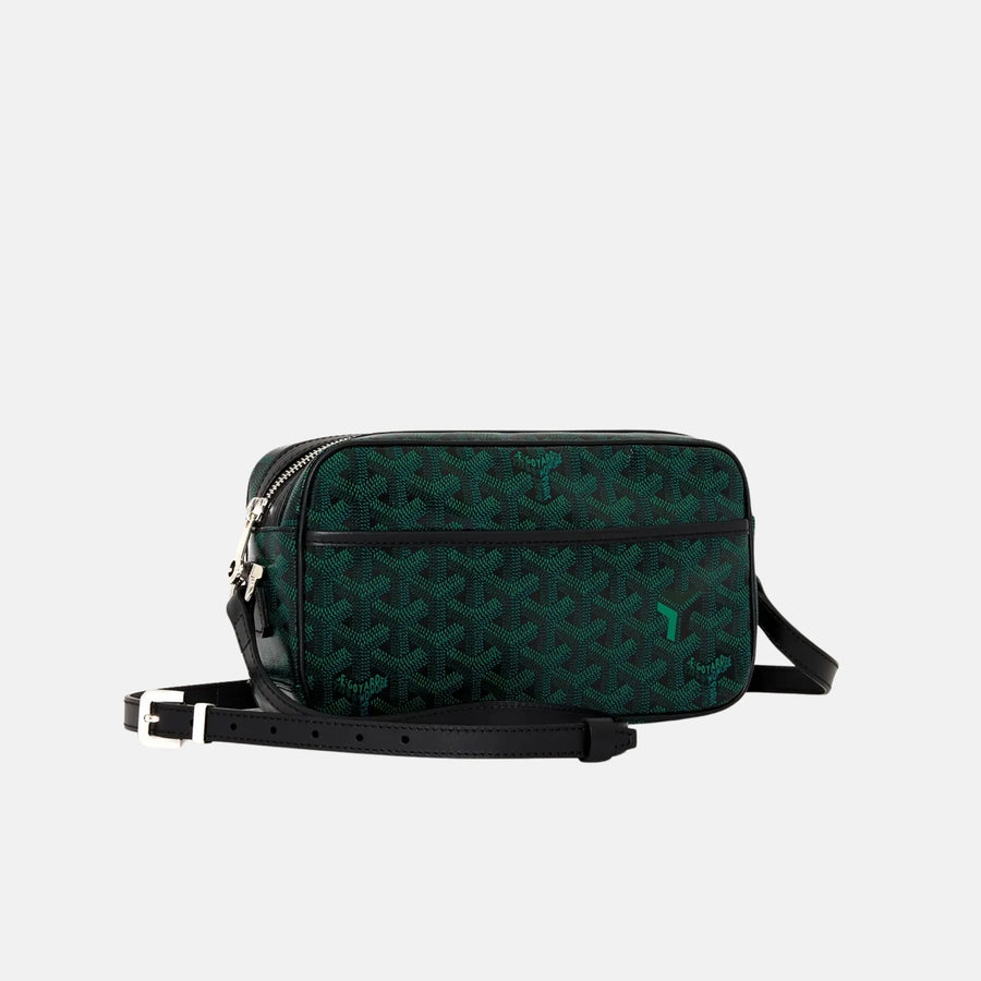 Goyard Cap-Vert PM Bag Limited Edition in Evergreen Goyardine canvas, the house's own 2026 National Day-season colourway