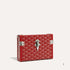 Goyard Cassette Trunk Bag, Red Color