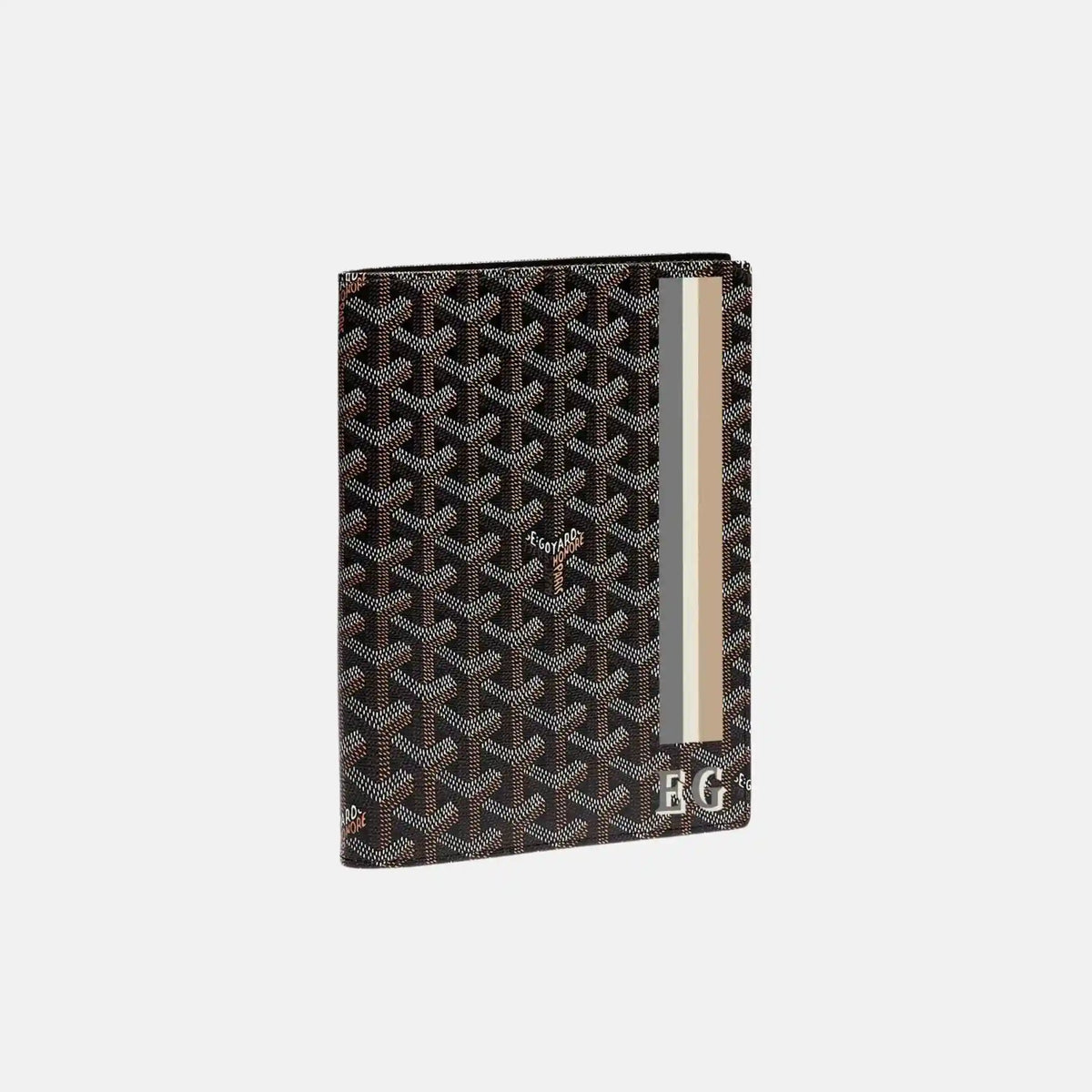 Castiglione Cover Stripes and Initials
