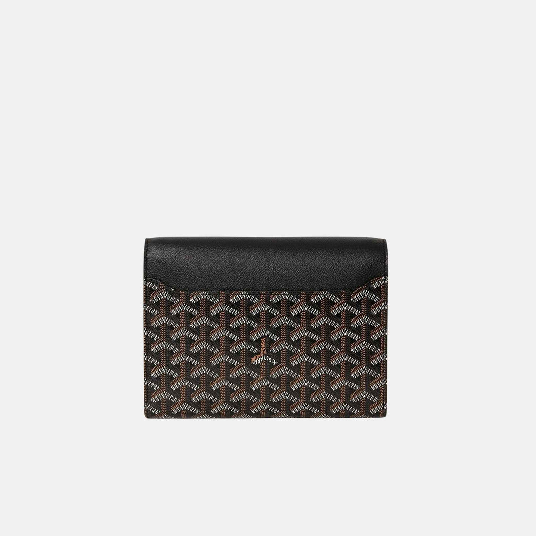 حقيبة محفظة Goyard Chypre، سوداء، من الخلف