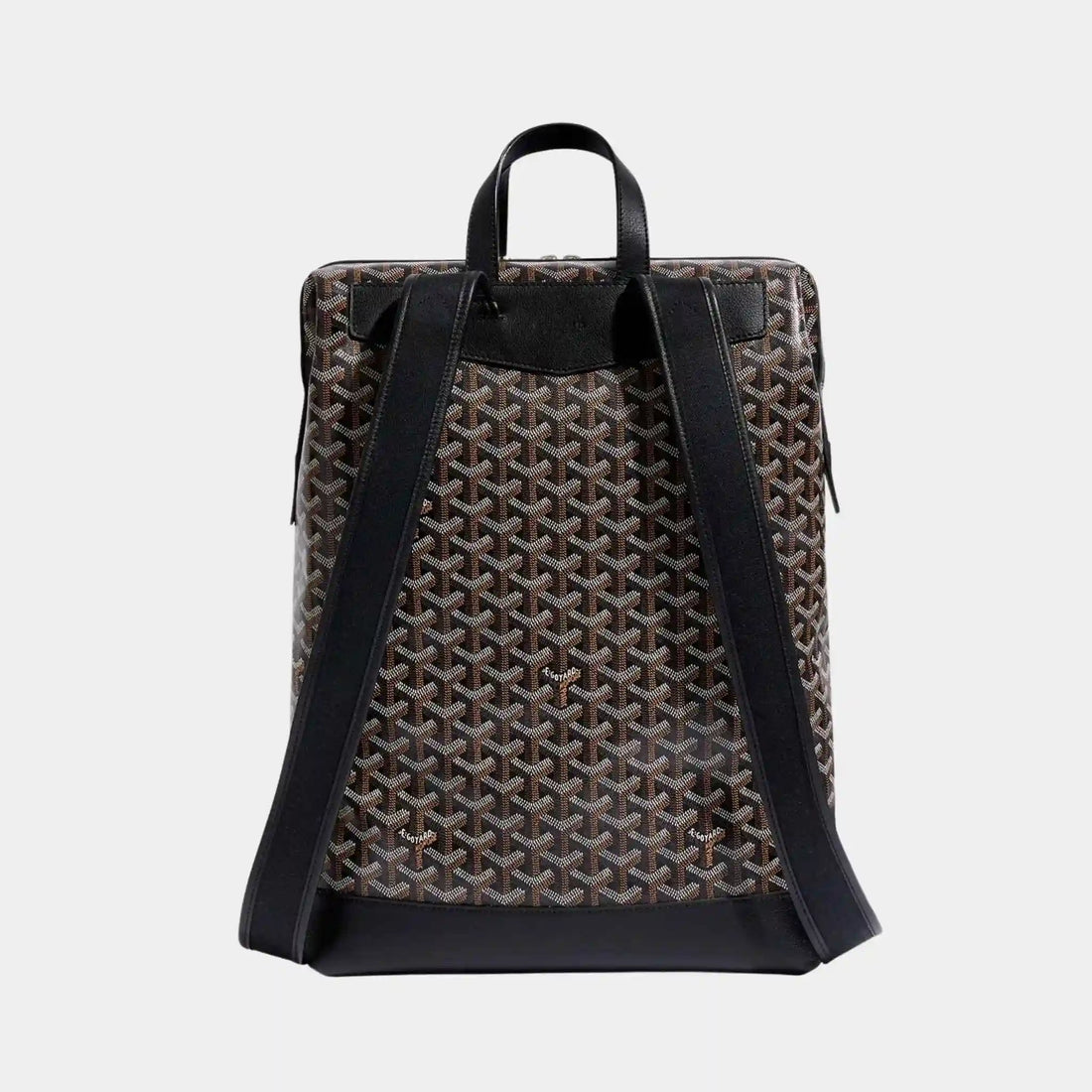 حقيبة ظهر Goyard Cisalpin، سوداء، من الخلف