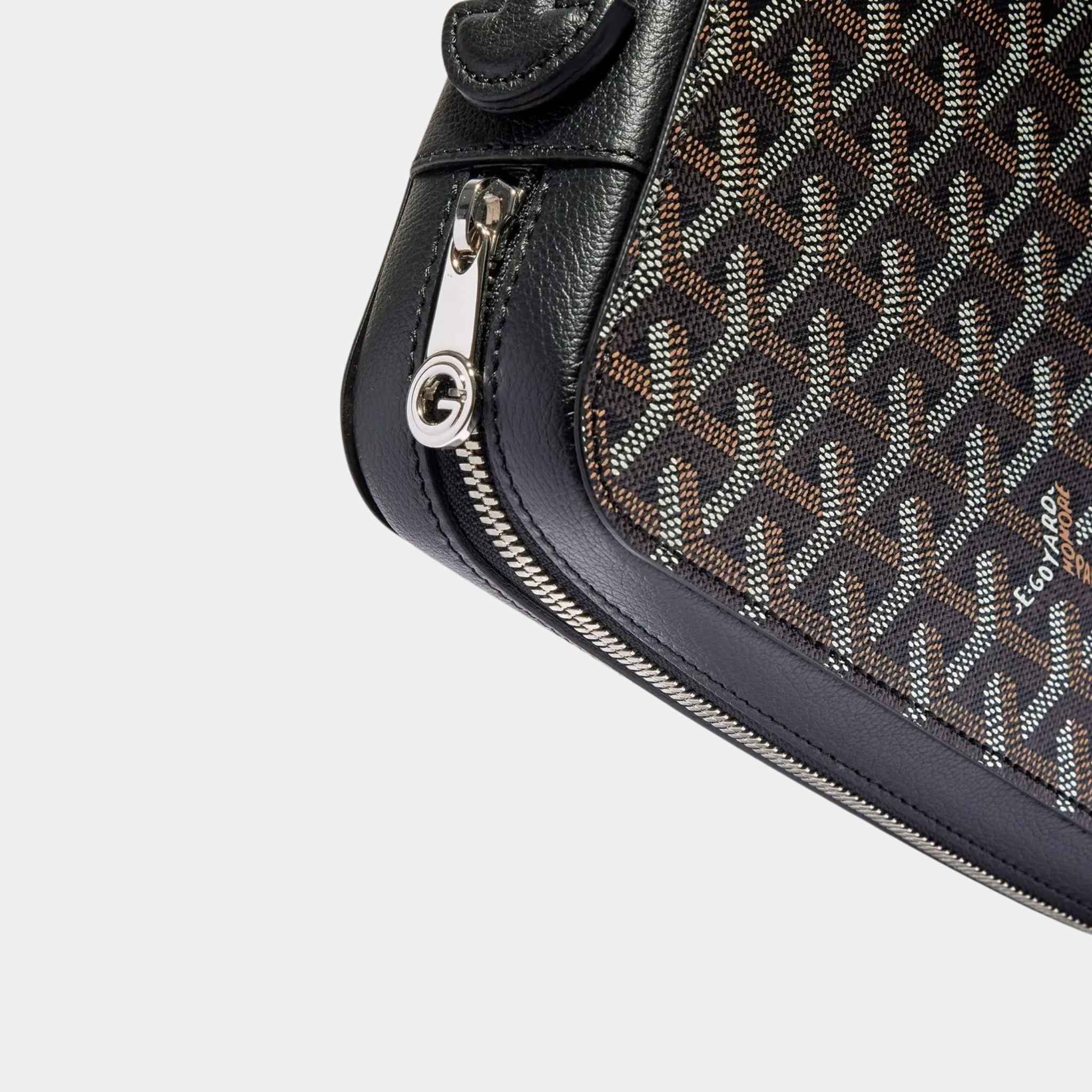 Goyard Compagnon Universel A4, Black, Side View