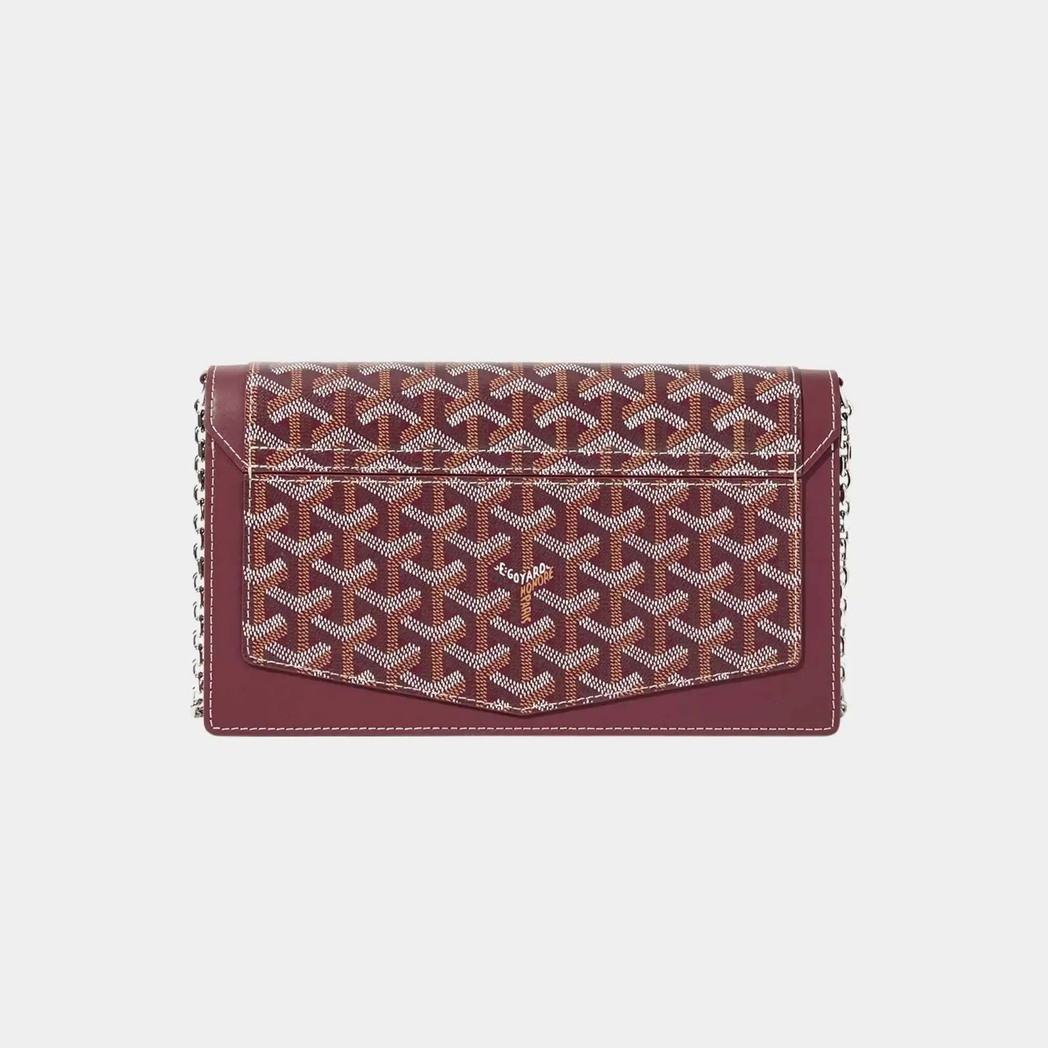 Goyard Duchesse Marie Caroline Bag, Burgundy, Back