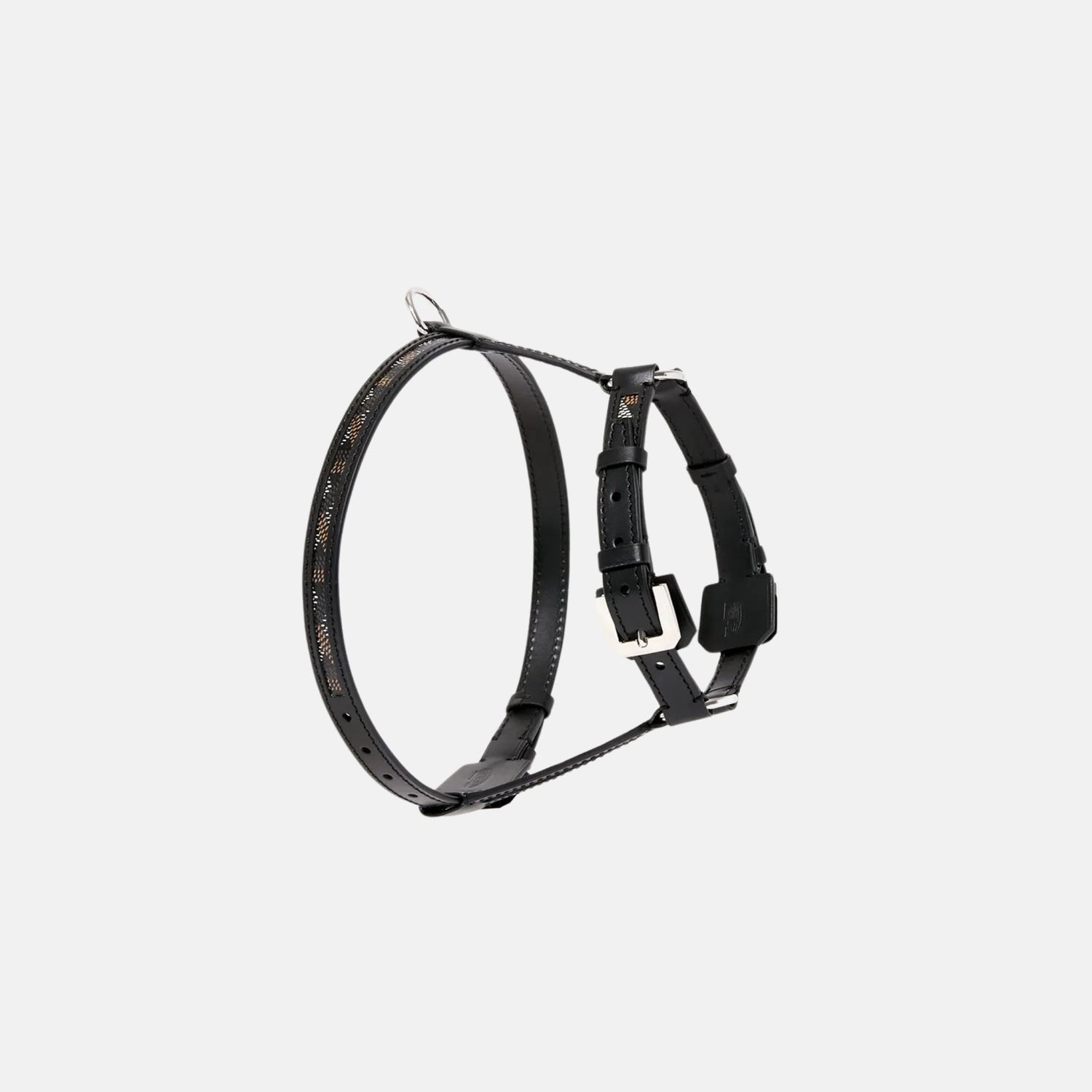Goyard Edmond PM Luxury Pet Harness, Black, Side