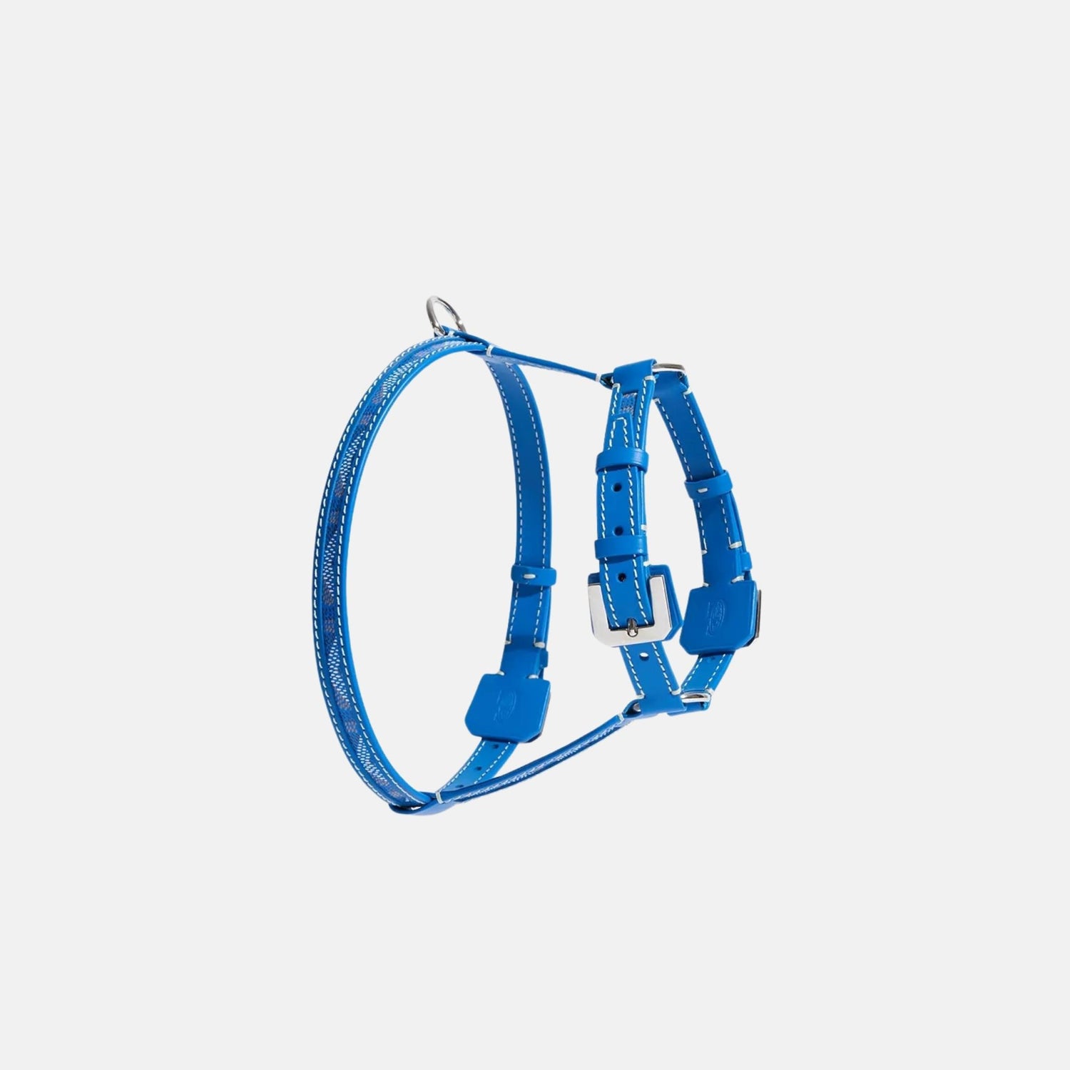 Goyard Edmond PM Luxury Pet Harness, Sky Blue, Side
