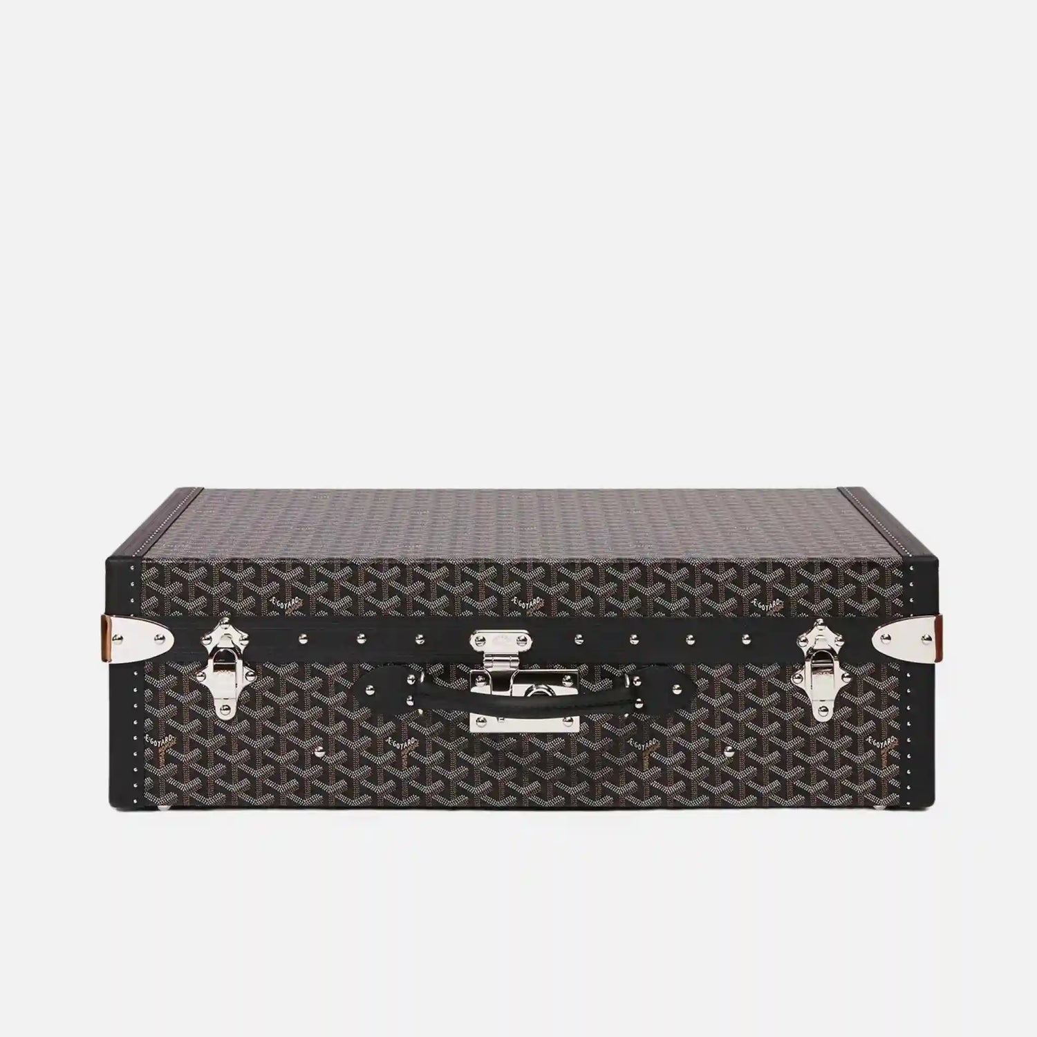 Goyard Grand Hotel 60 Case, Black, Front