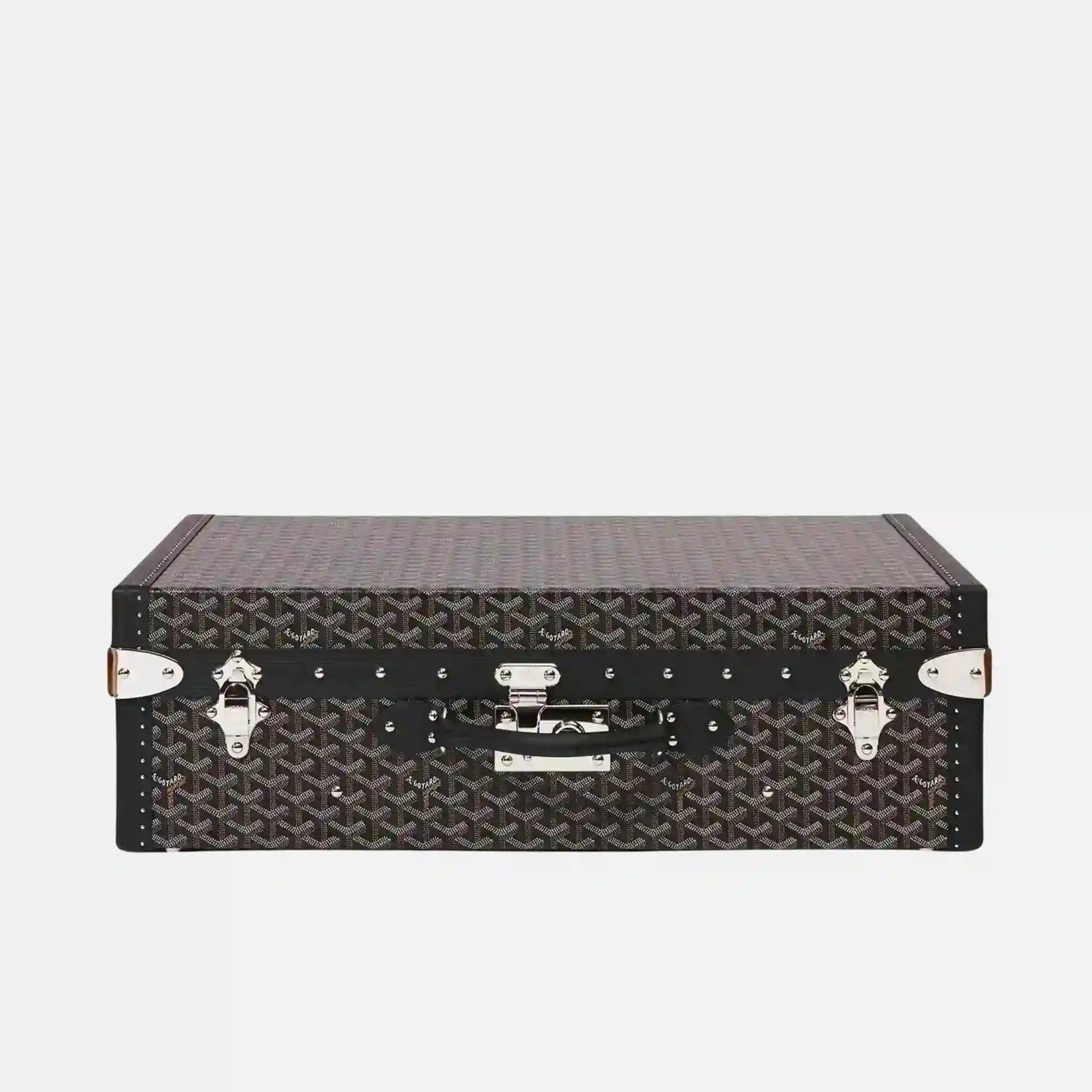 Goyard Grand Hotel 80 Case, Black, Front