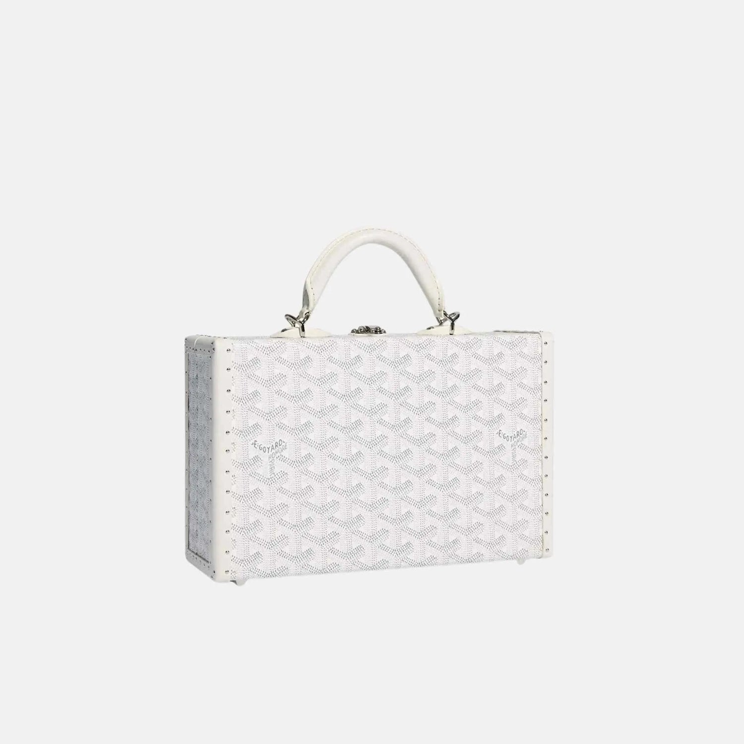 Grand Hotel Trunk Bag, White, Front