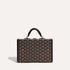 Goyard Grand Hôtel Trunk Bag, Black Color, Front View