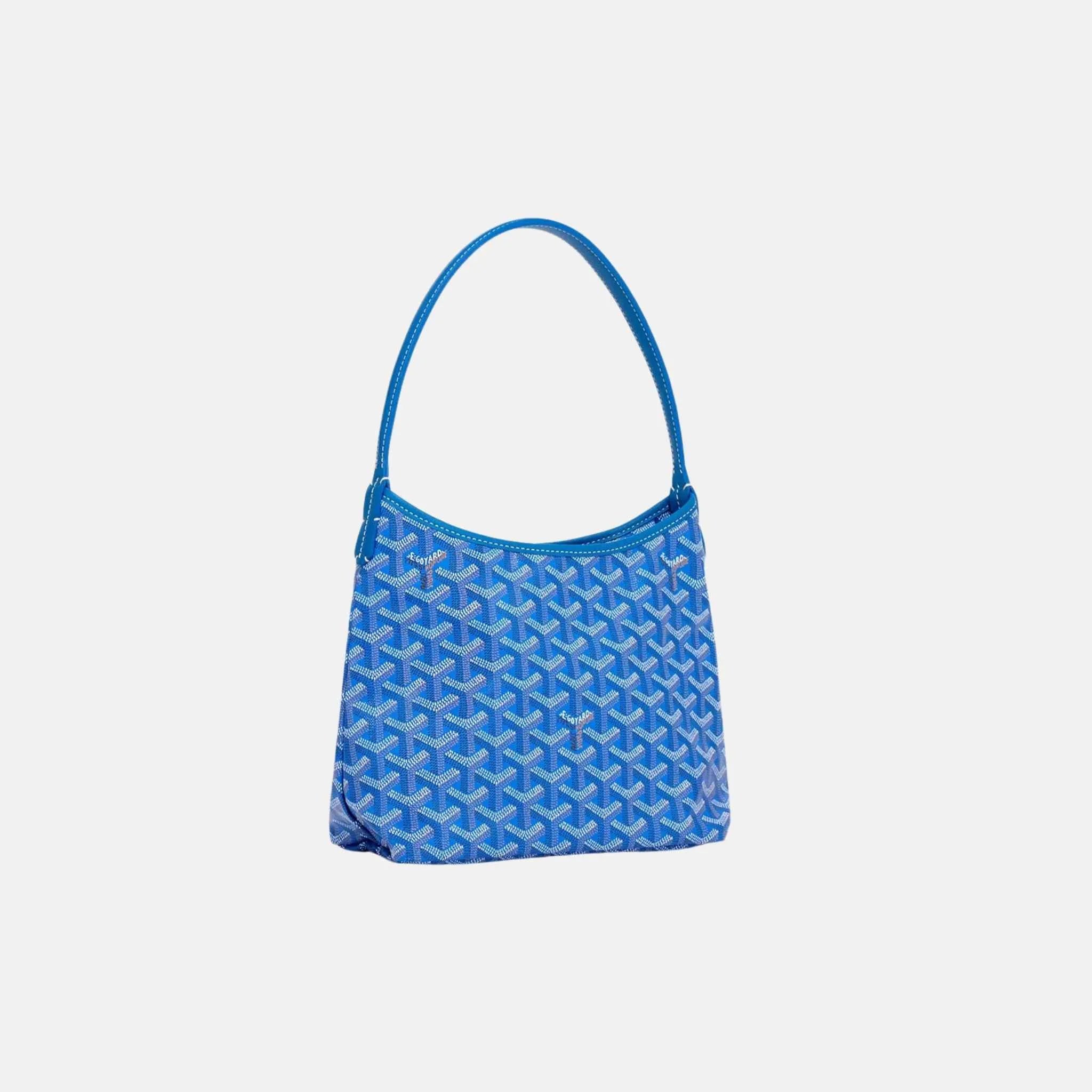 Goyard Hobo Boheme Mini Bag, Sky Blue