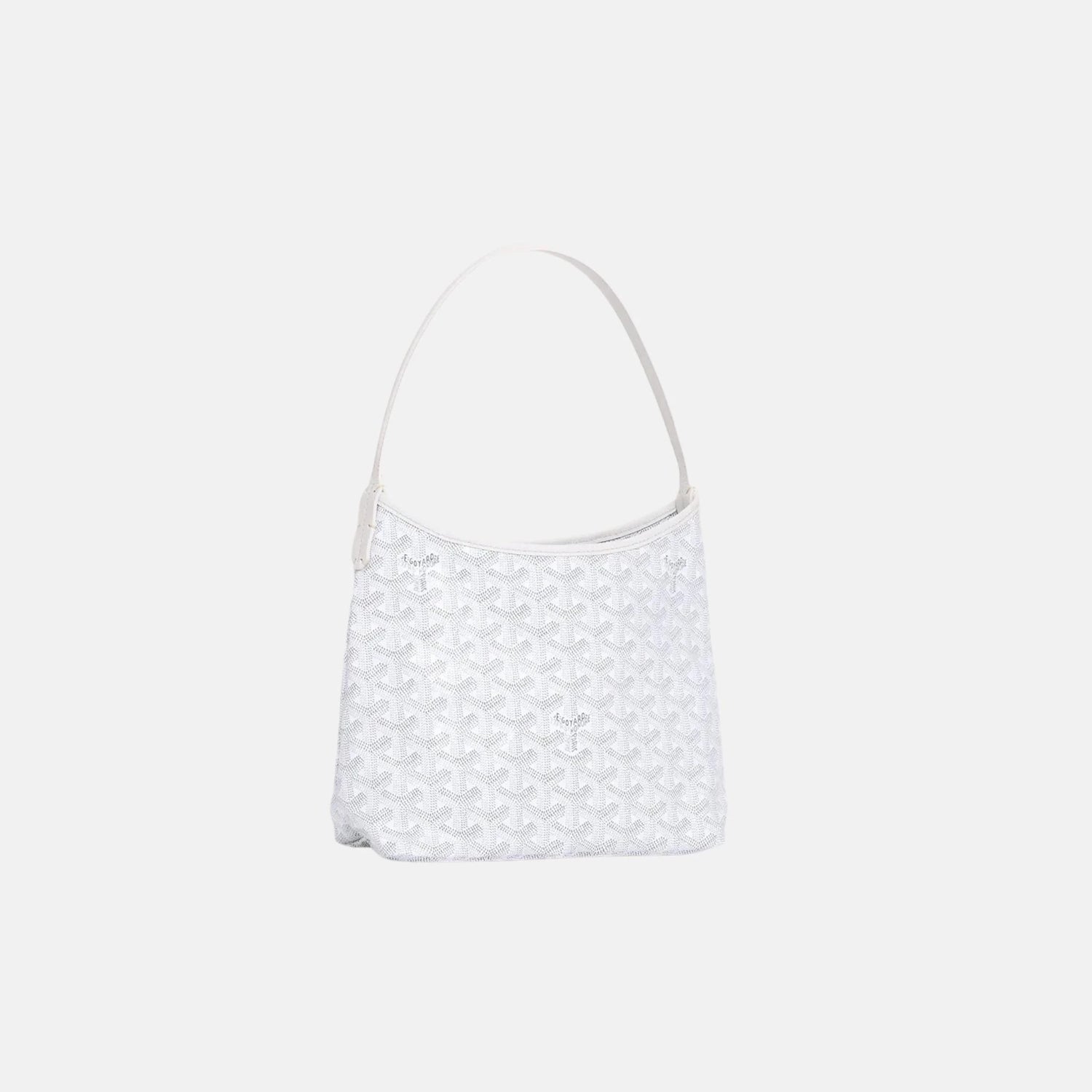 Goyard Hobo Boheme Mini Bag, White