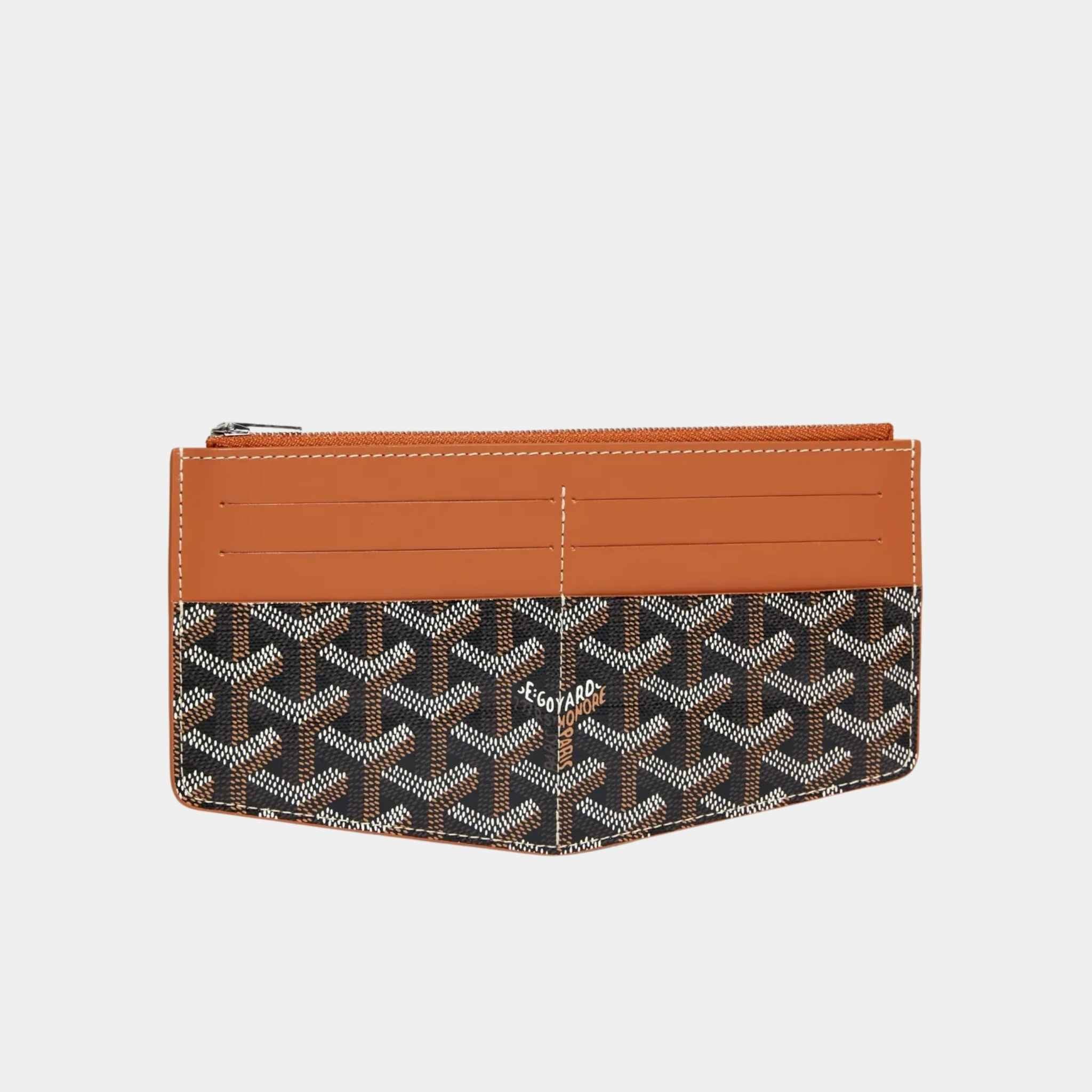 Goyard Insert Louise, Black and Tan, Front View