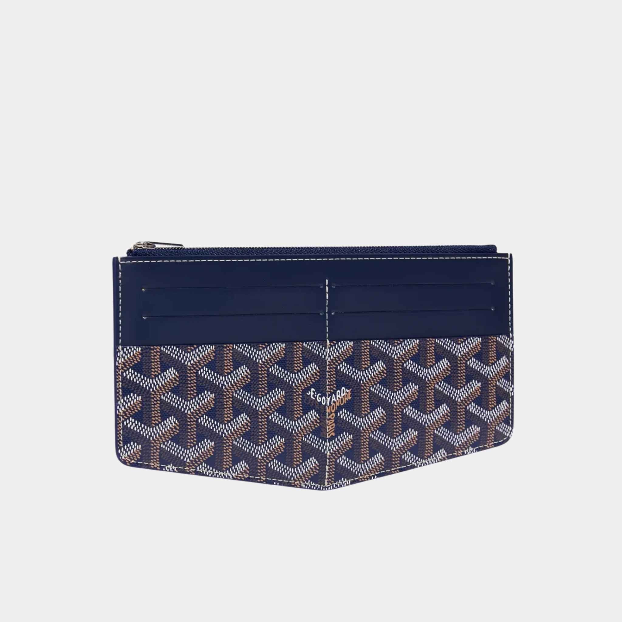 Goyard Insert Louise, Navy Blue, Front View