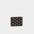 Goyard Insert Victoire Card Wallet, Black, Front View