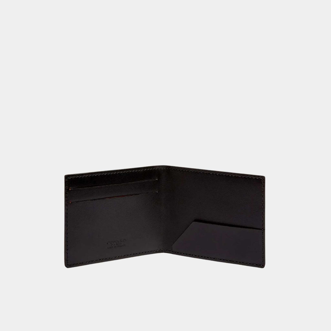 محفظة بطاقات Goyard Insert Victoire، سوداء، من الداخل