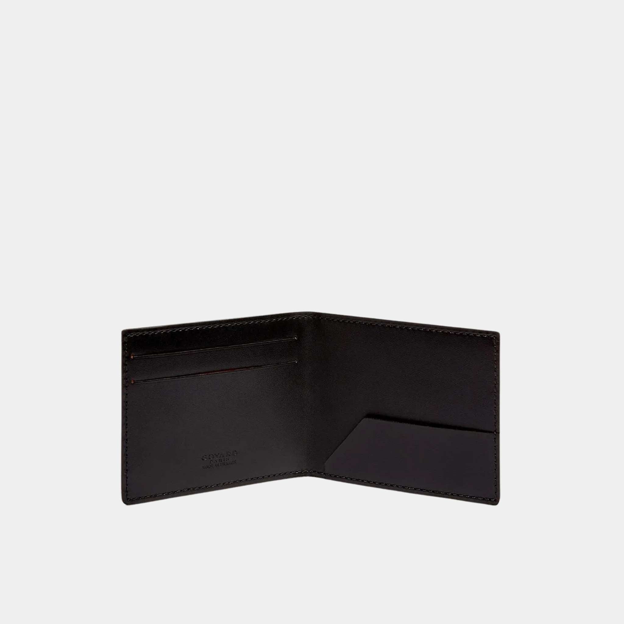 Goyard Insert Victoire Card Wallet, Black, Inside View