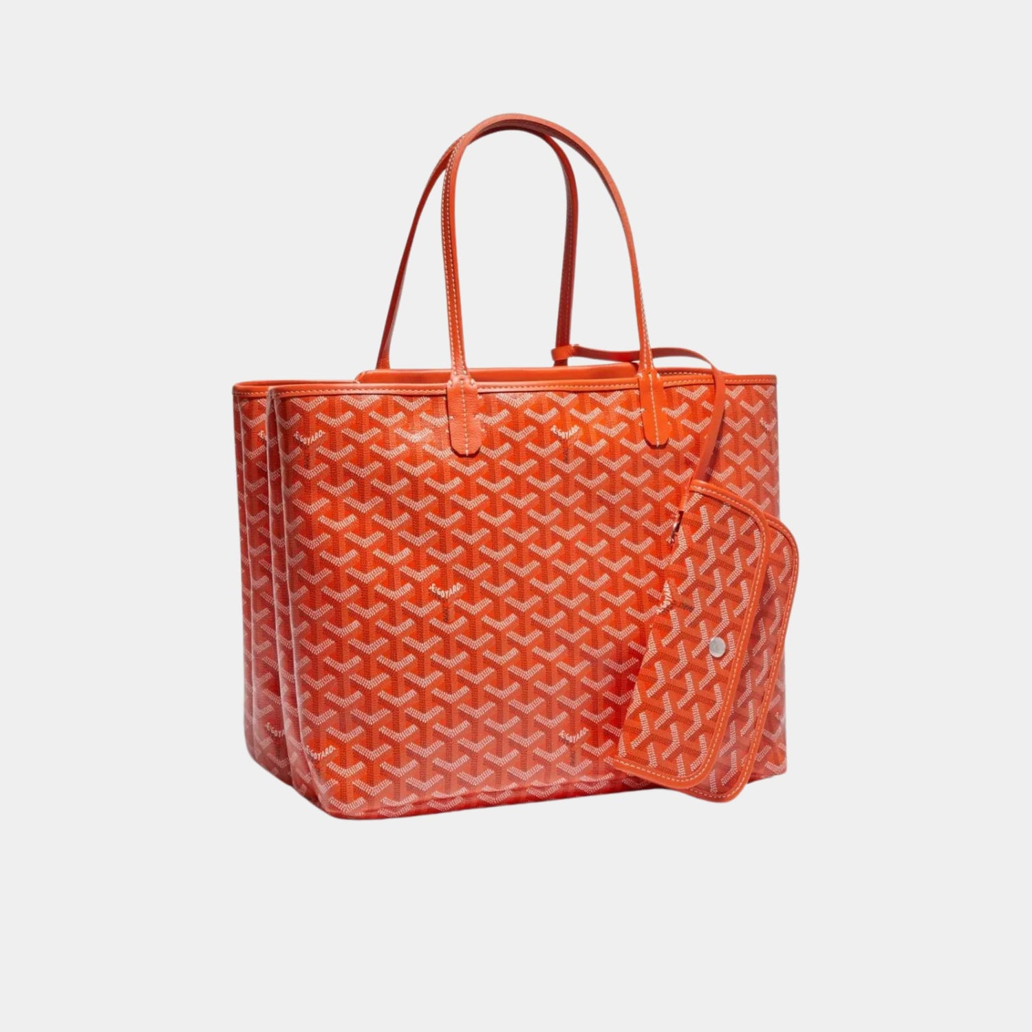 Goyard Isabelle Bag, Orange, Front View